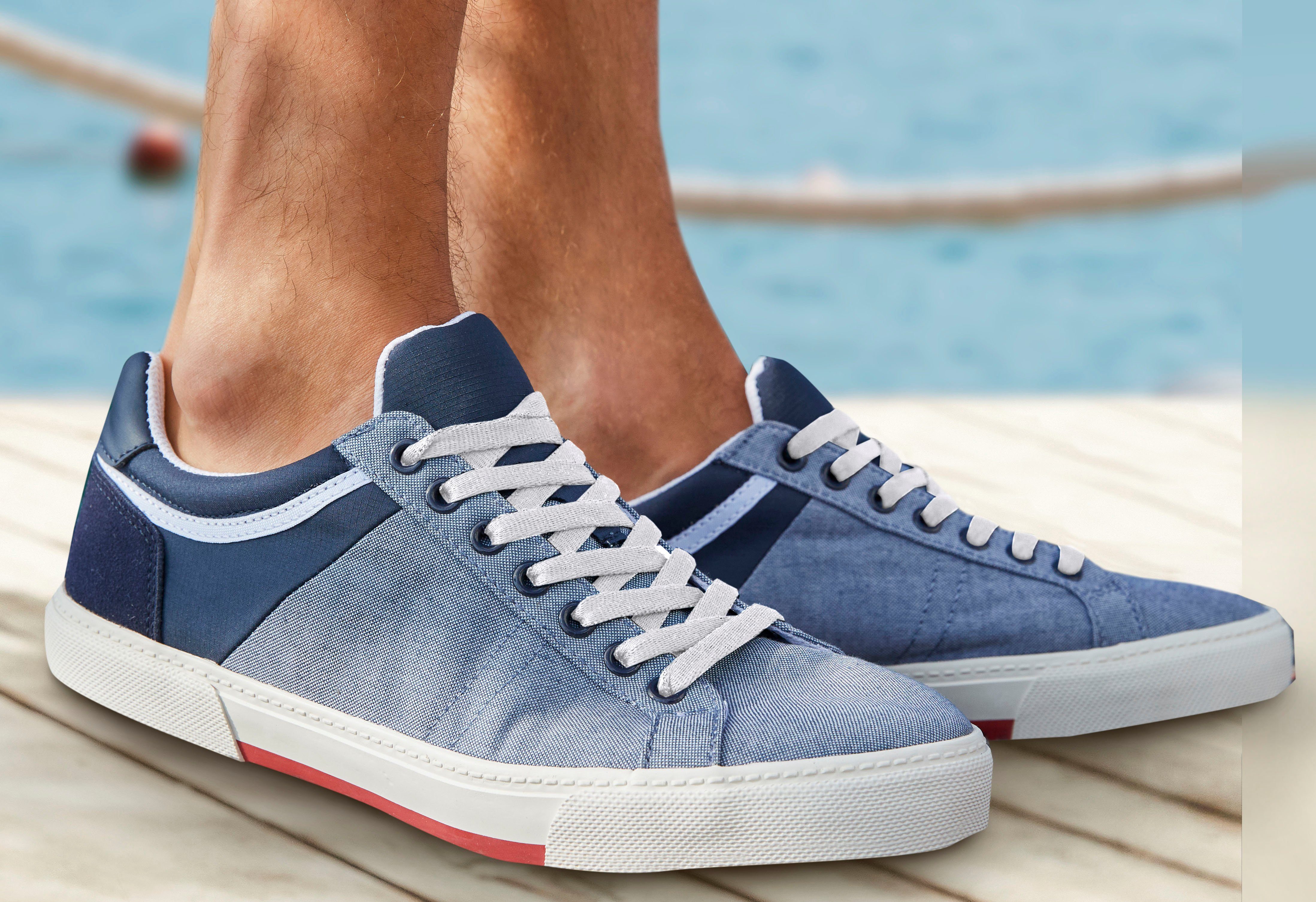 AUTHENTIC LE JOGGER Schnürschuh Sneaker aus hochwertigen Materialien, Schnü günstig online kaufen