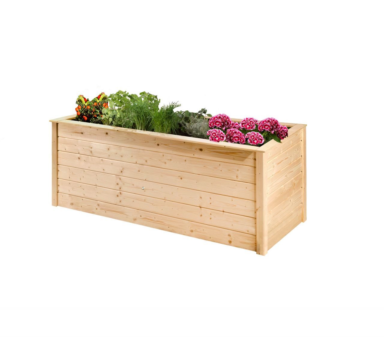 weka Hochbeet Weka Hochbeet 2.0 200 x 75 x 72 cm natur mit