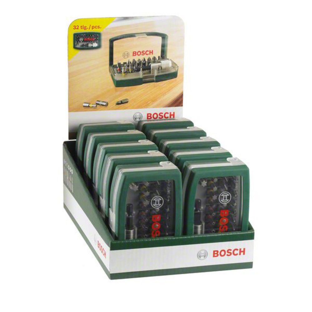 Bosch Accessories Bit-Set Bosch Accessories PROMOLINE 2607017063 Bit-Set 32teilig Schlitz, Kreuz