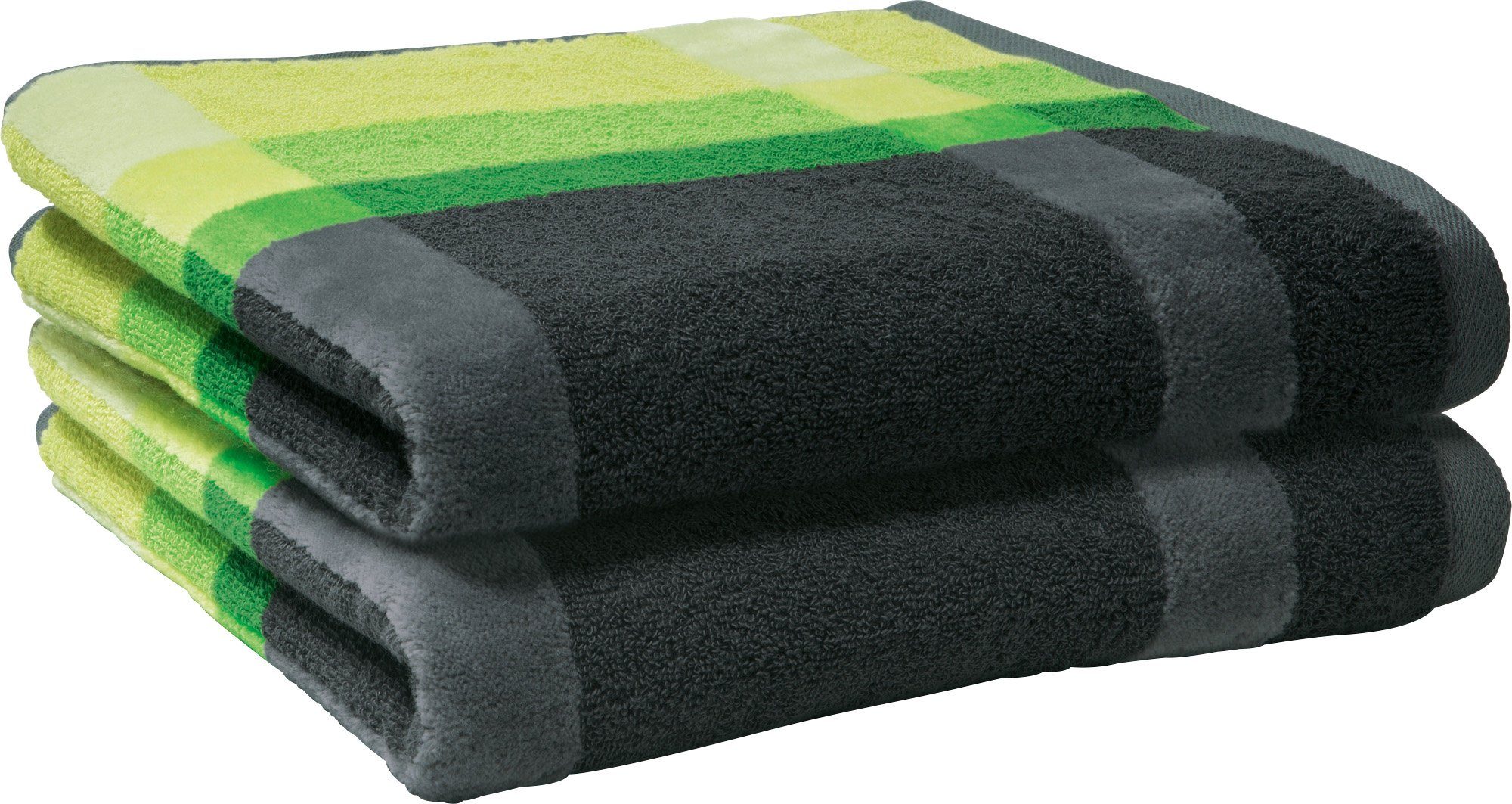 Erwin Müller Handtuch Handtuch "Streifen" 2er-Pack, günstig online kaufen