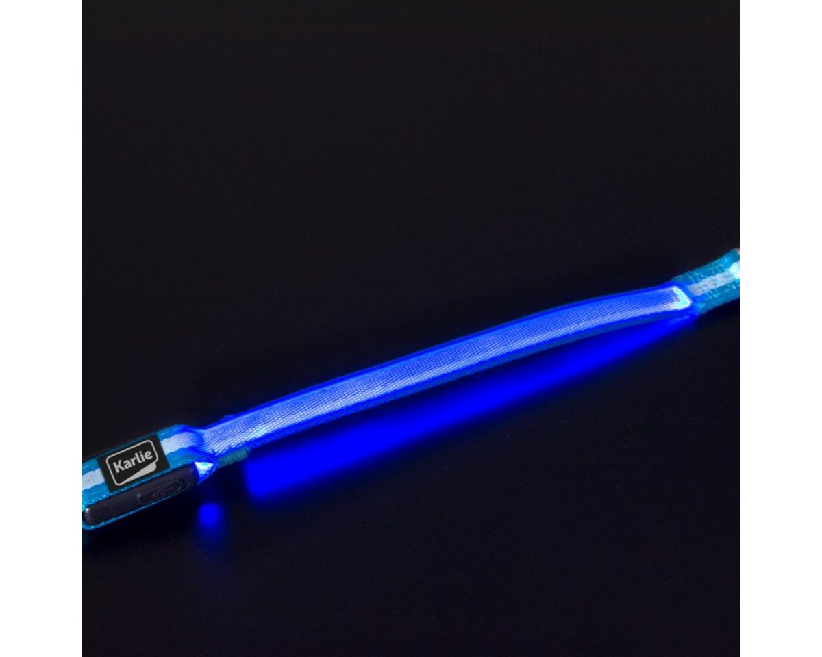 Thumbnail - Karlie Hundeleine Visio Light LED Leinenerweiterung blau-weiß