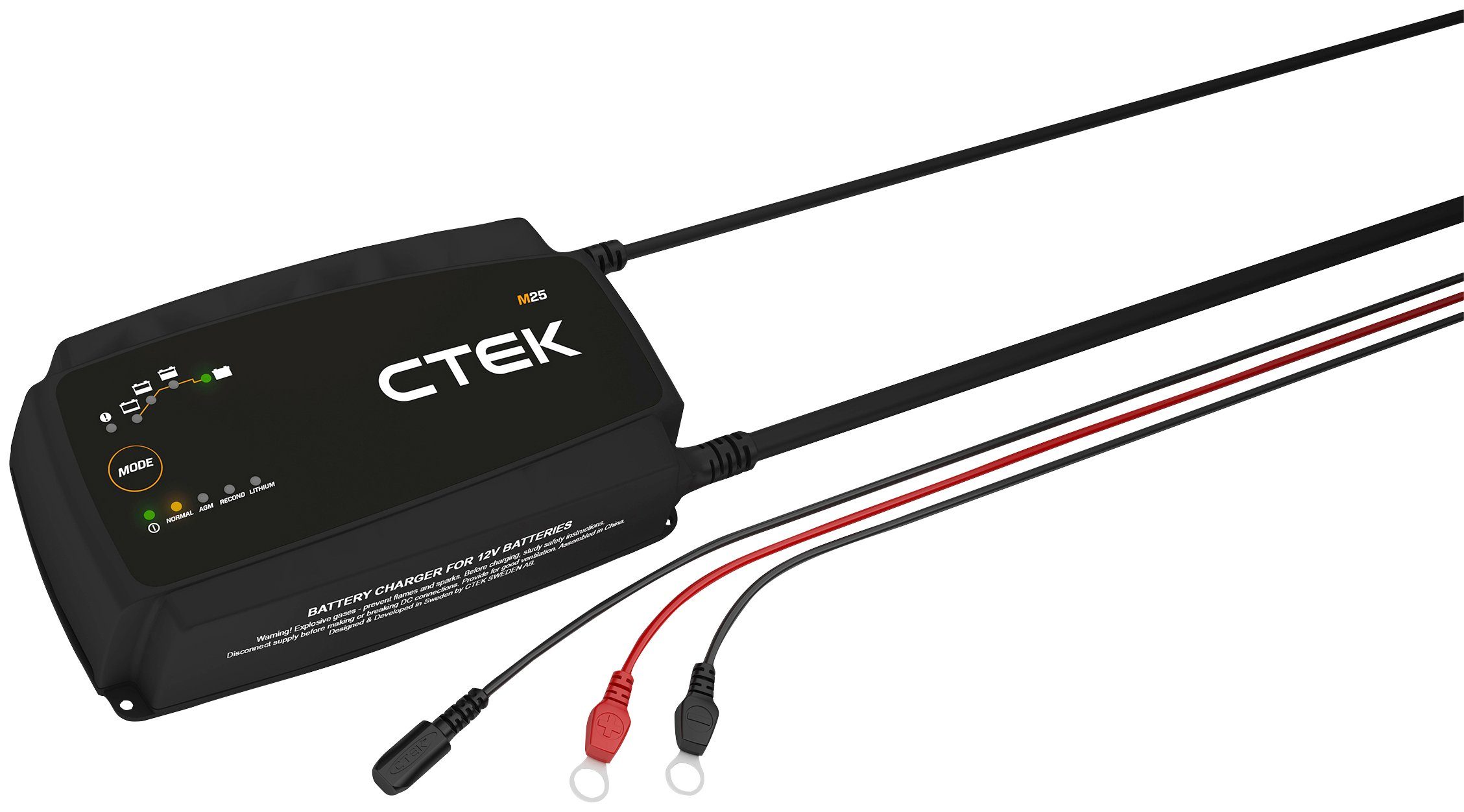 CTEK M25 Batterie-Ladegerät (Vollautomatisch und einfach zu bedienen)