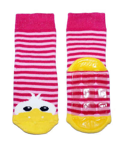 ABS Anti Rutsch Socken Noppensocken Stoppersocken mit Wolle für Damen /& Herren