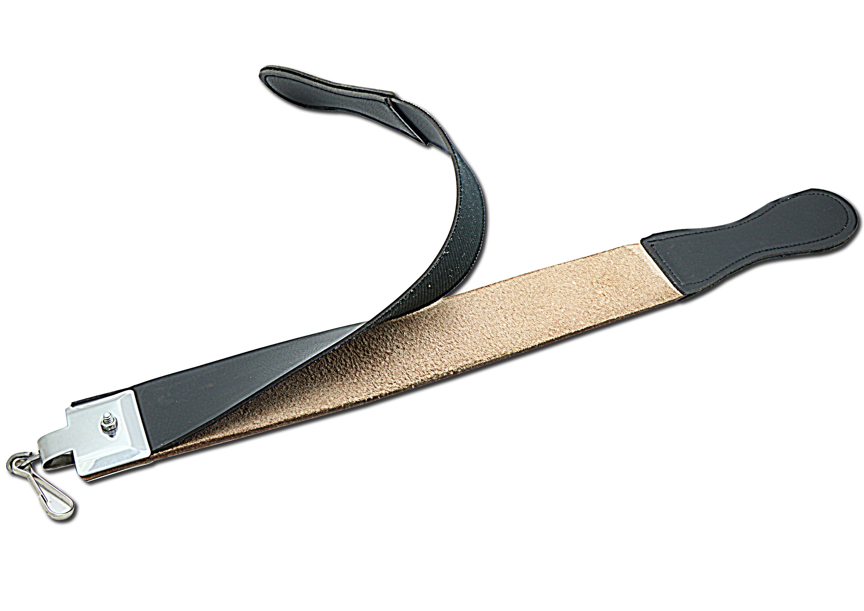 SMI Rasiermesser Abziehleder für messer streichriemen lederriemen messer schärfen, 1-tlg., beidseitig