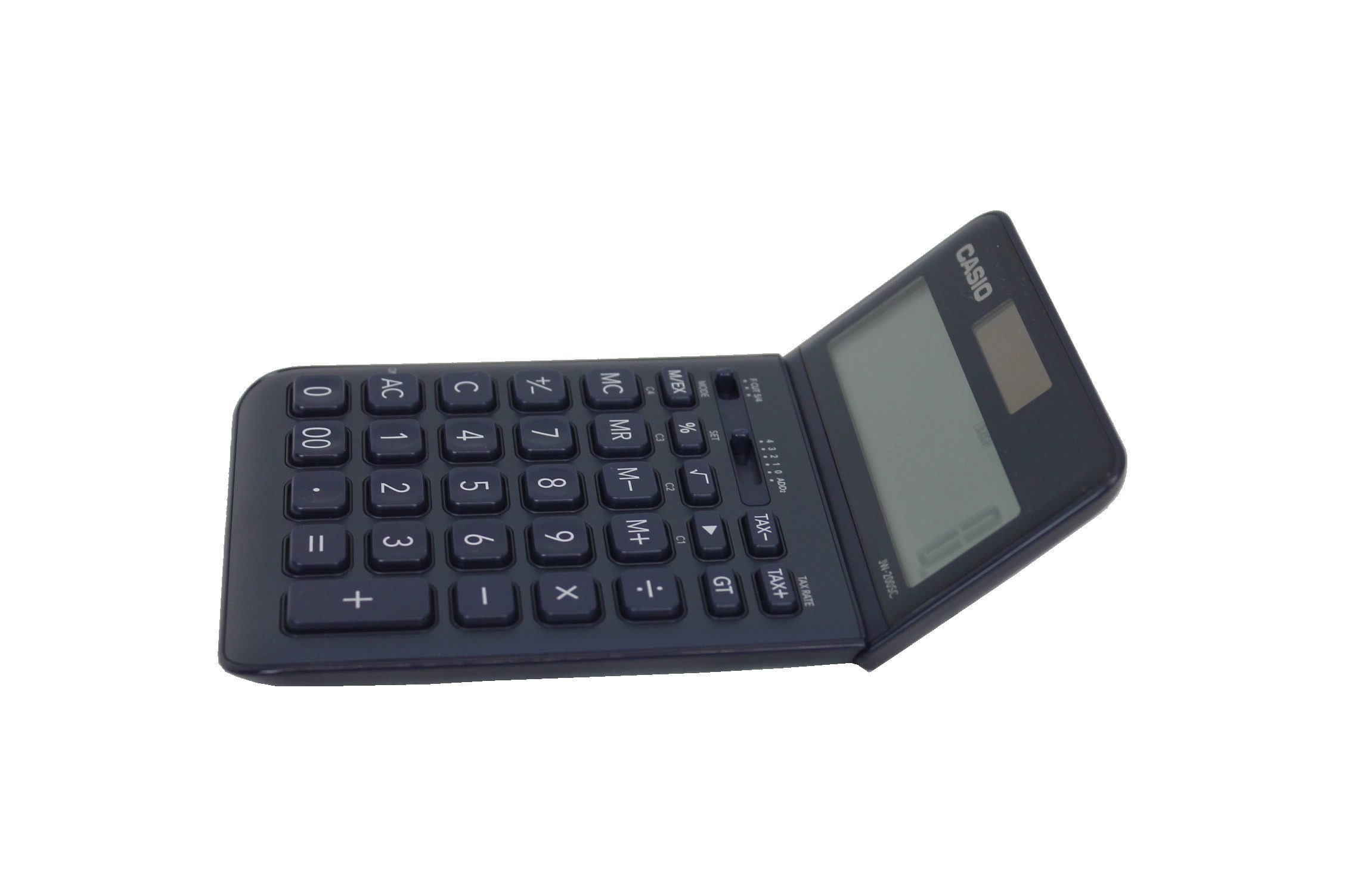 CASIO Taschenrechner Tischrechner JW-200SC, Steuerberechnung, Solar-/Batteriebetrieb