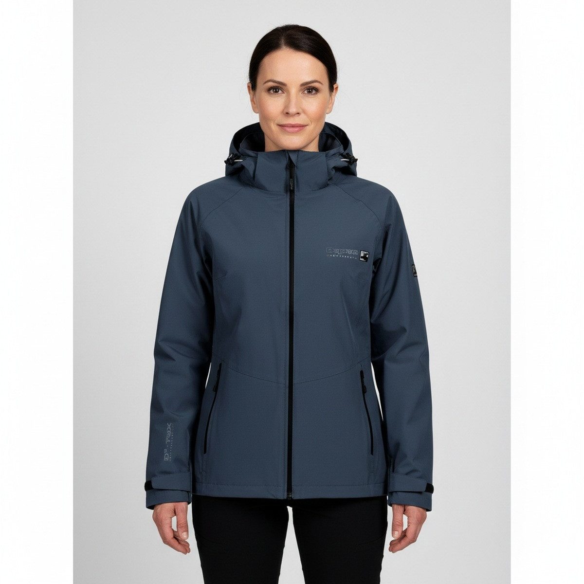 DEPROC Active Winterjacke SQUAMISH WOMEN 3in1 auch in Großen Größen erhältlich