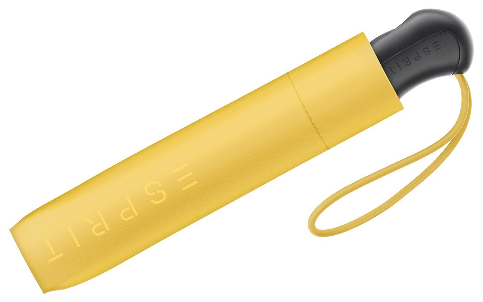 Esprit Taschenregenschirm Damen Easymatic Light in praktisch, Automatik 2022 stabil, Trendfarben mimosa, den neuen HW Auf-Zu gelb 