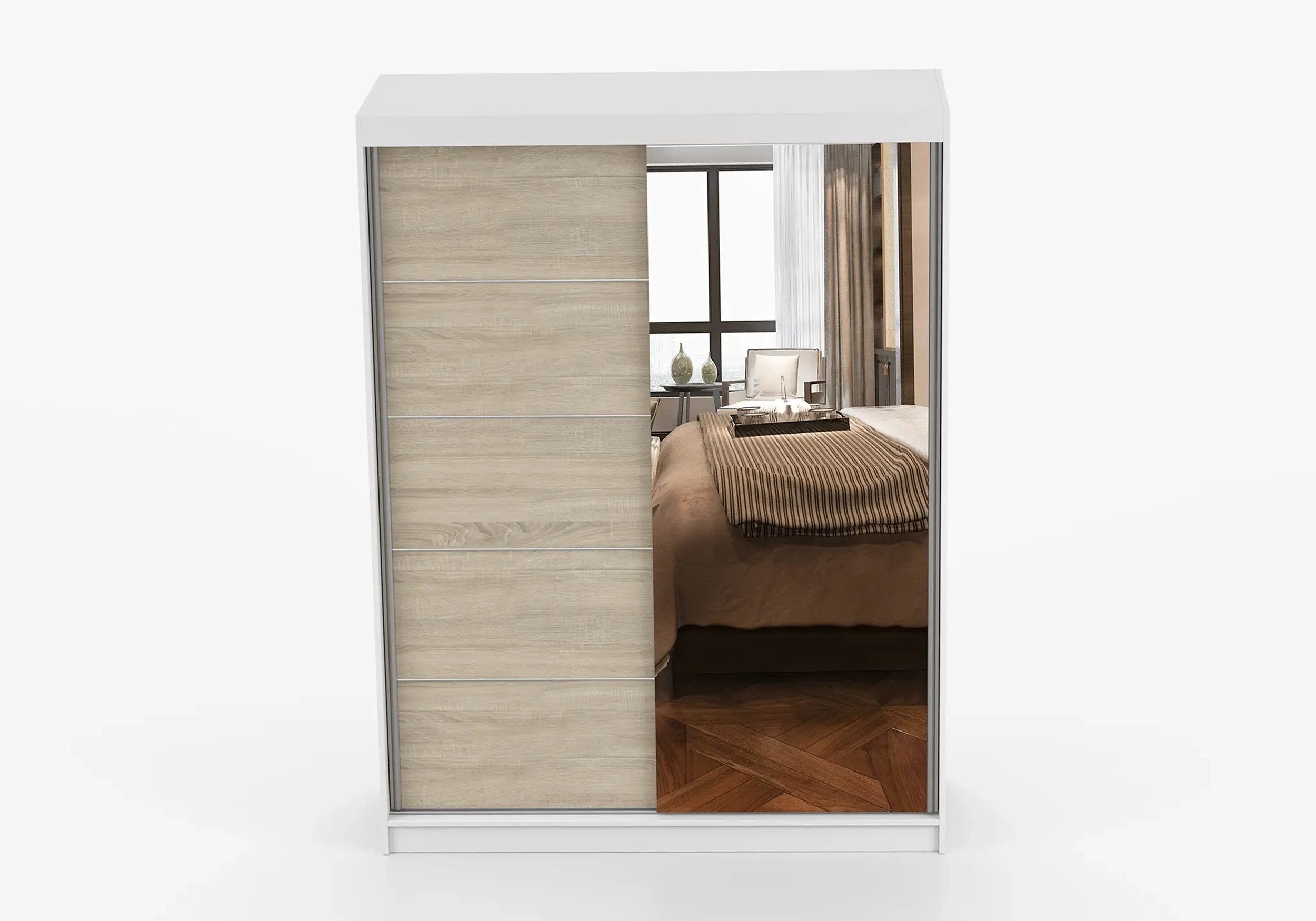 imoebel24 Schwebetürenschrank VISTA 05 150 cm günstig online kaufen