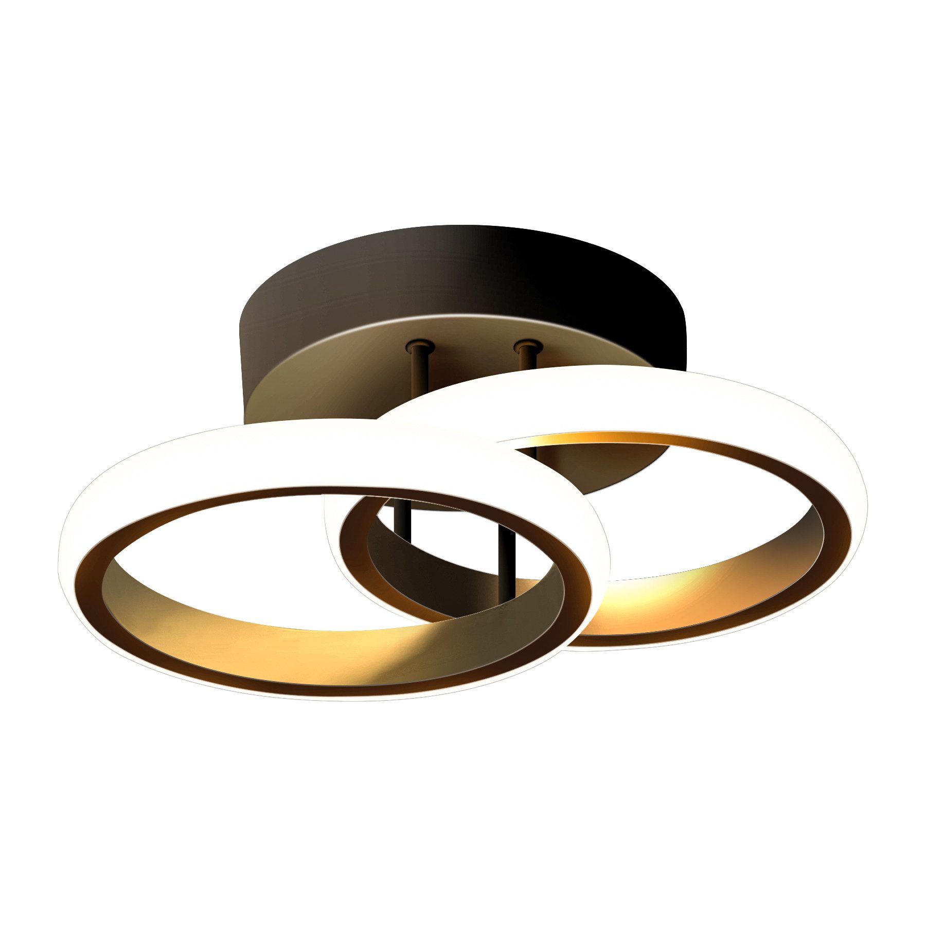 Senmudi Deckenleuchte Deckenlampe,Modern led deckenleuchte,28cm,12W, 6000K, günstig online kaufen