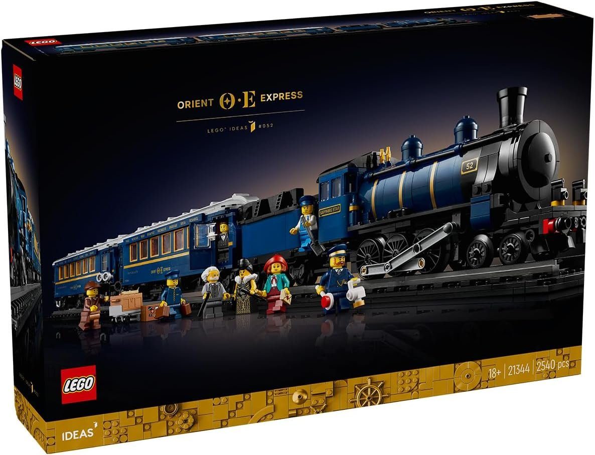 LEGO® Конструктора Der Orientexpress 21344, (2540 St), Mit dem LEGO® Schienensystem kompatibel