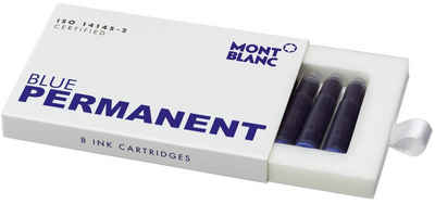 MONTBLANC Kugelschreiber MontBlanc 107758 Tintenpatrone 8 Stück blue