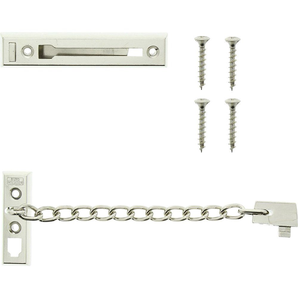 Burg Wächter Türriegel Burg Wächter TK 75 SB Türkette Nickel
