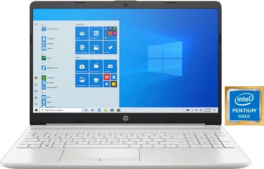 HP 15-dw1224ng Notebook (39,6 cm/15,6 Zoll, Intel Pentium Gold 6405U, HD  Graphics, 512 GB SSD, Fingerabrduckleser) online kaufen | OTTO