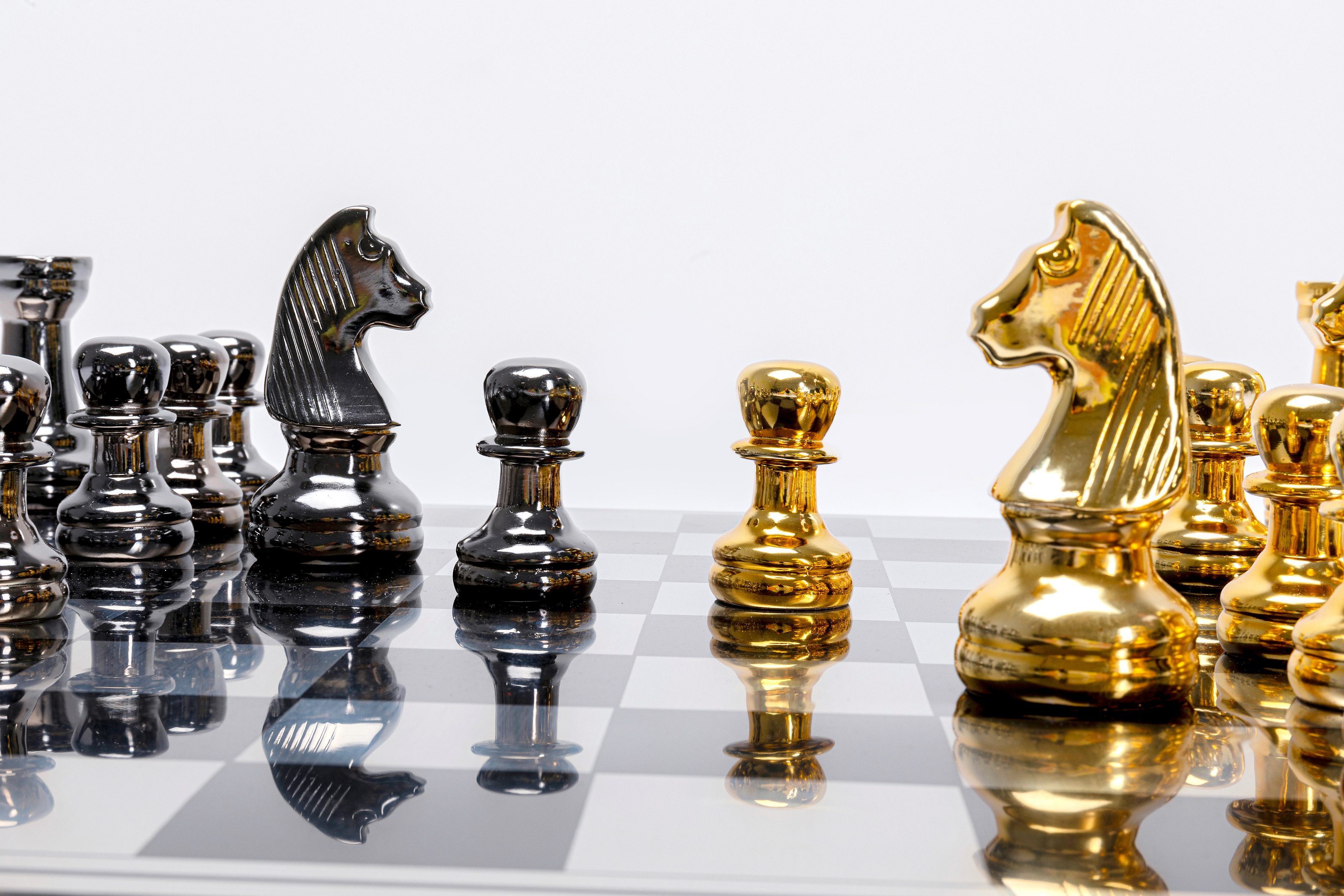 Kare Design Dekoobjekt Deko Objekt Chess 60x60cm