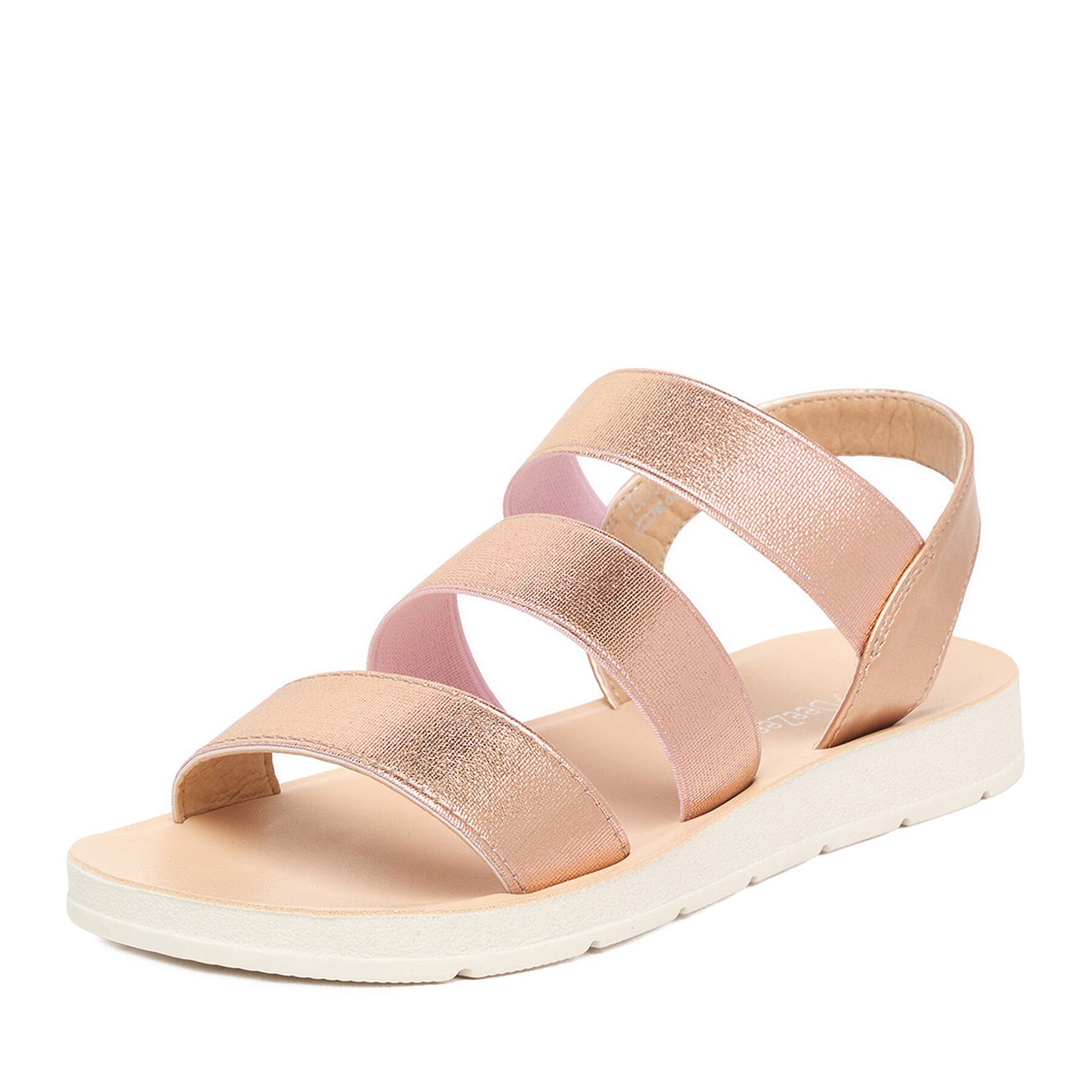 DeeZee Deezee Damen-Sandalen Gold Sandale