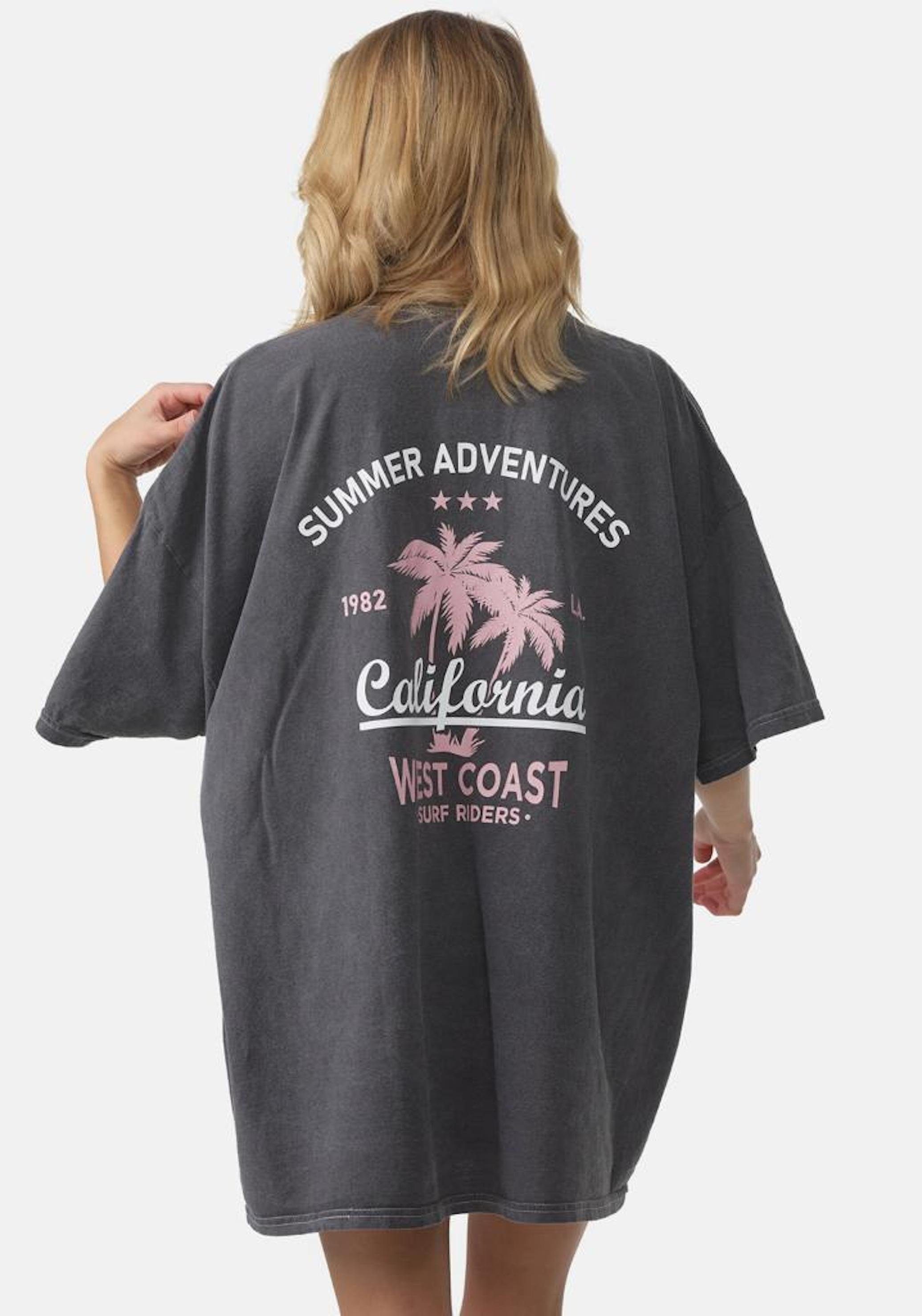 Worldclassca T-Shirt Worldclassca Oversized California Print günstig online kaufen