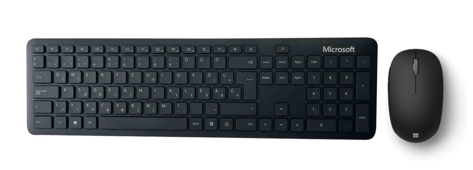 Microsoft Bluetooth Desktop –Tastatur und Maus Set (QHG-00025) Ungarische QWERTZ Tastatur- und Maus-Set