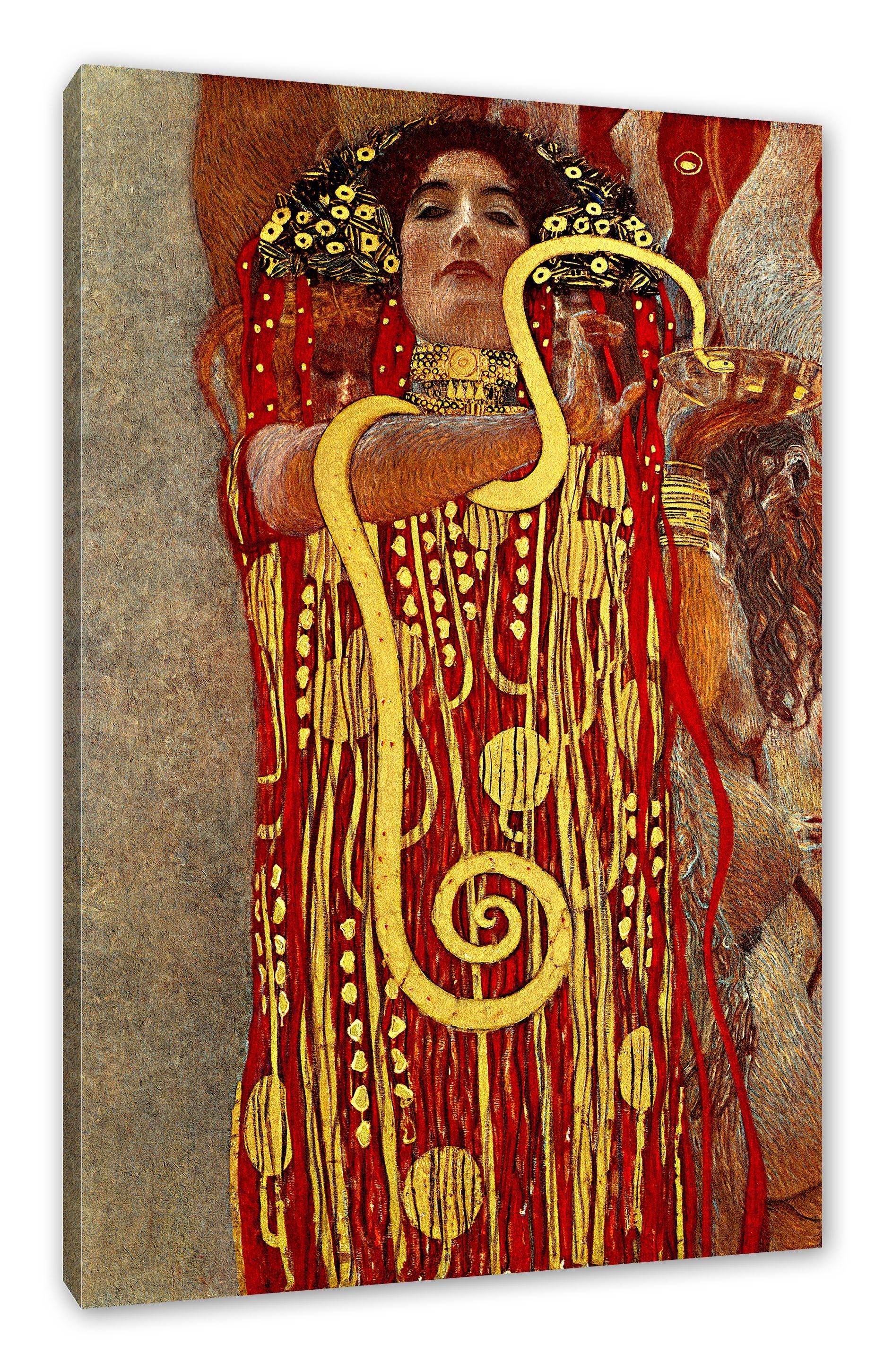 Pixxprint Leinwandbild Gustav Klimt - Hygieia, Gustav Klimt - Hygieia (1 St), Leinwandbild fertig bespannt, inkl. Zackenaufhänger