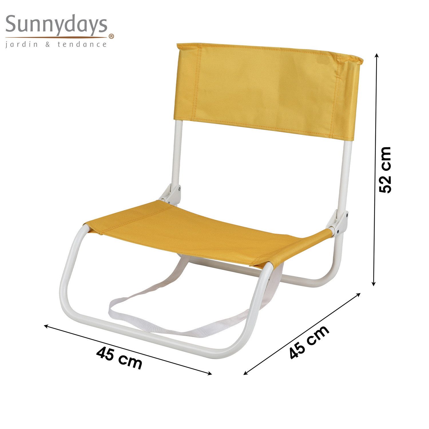 Sunnydays Campingstuhl klappbarer Strandstuhl Camping-Stuhl mit günstig online kaufen