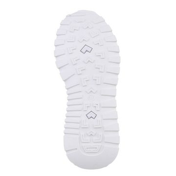 Ital-Design Damen Low-Top Freizeit Sneaker (86188058) Flach Sneakers Low in Weiß