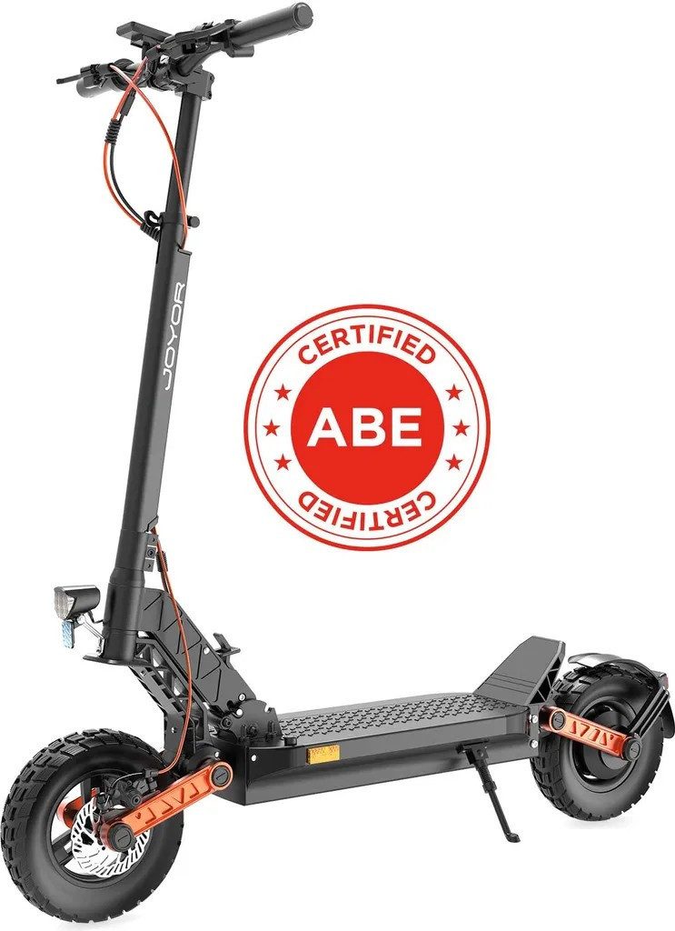 JOYOR E-Scooter E-Scooter JOYOR ABE mit Straßenzulassung, 25 km/h, mit Straßenzulassung, 500W 624Wh , klappbar