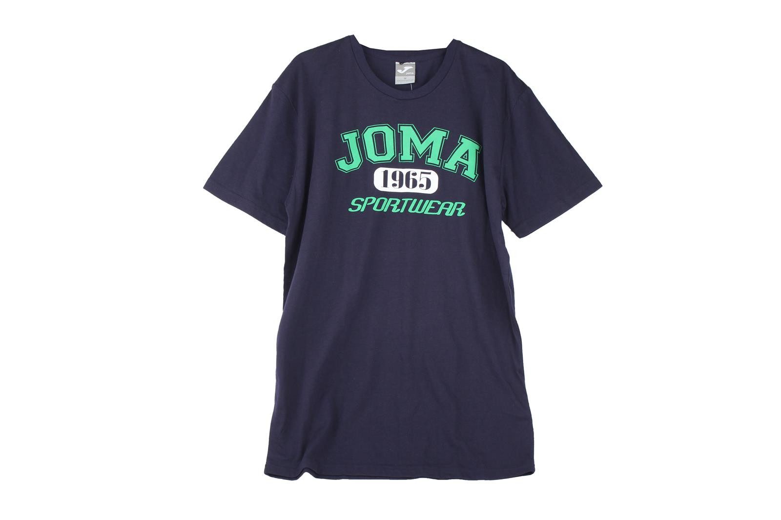 Joma Shirttop Joma Logo Herren T-Shirt Gr. M Blau Neu