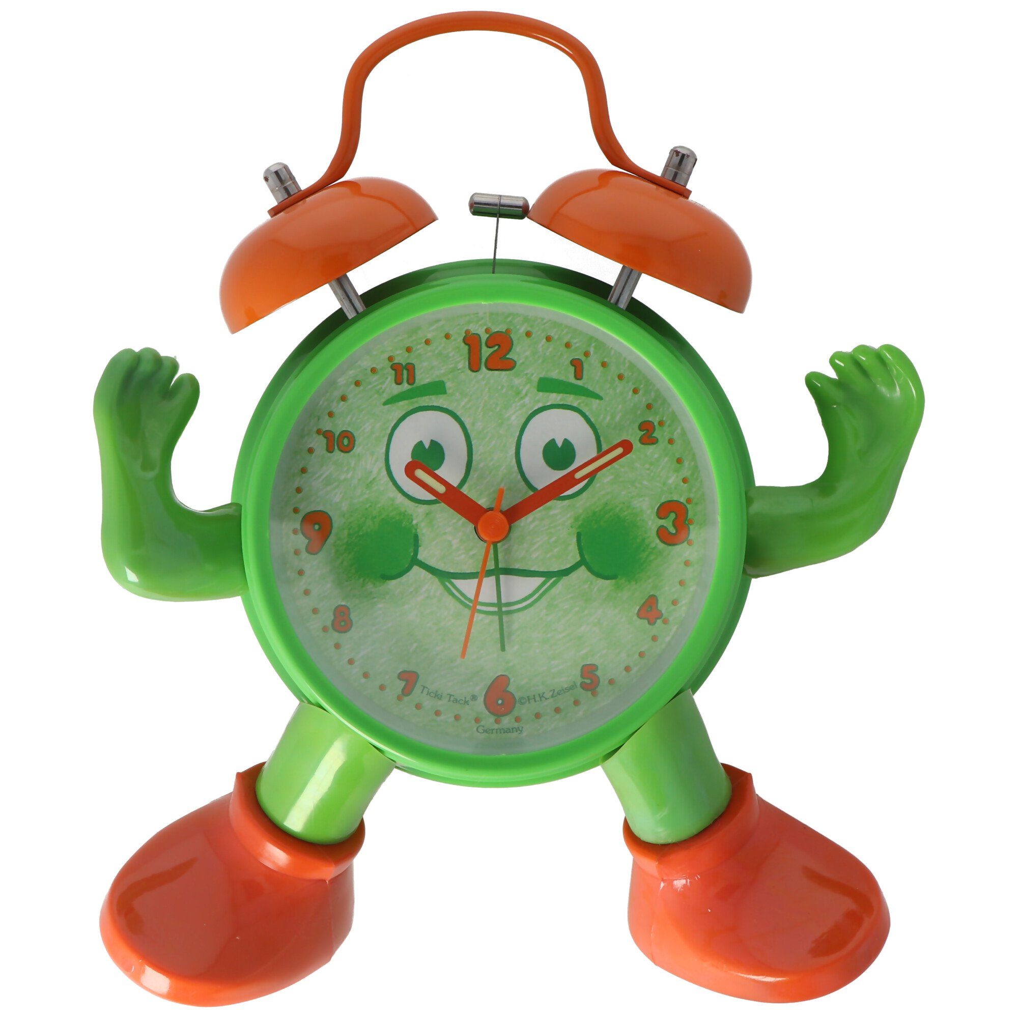 technoline Kinderwecker Tack Ticki die Kinderwecker ABC grün Uhrzeit der lernen, spielerisch