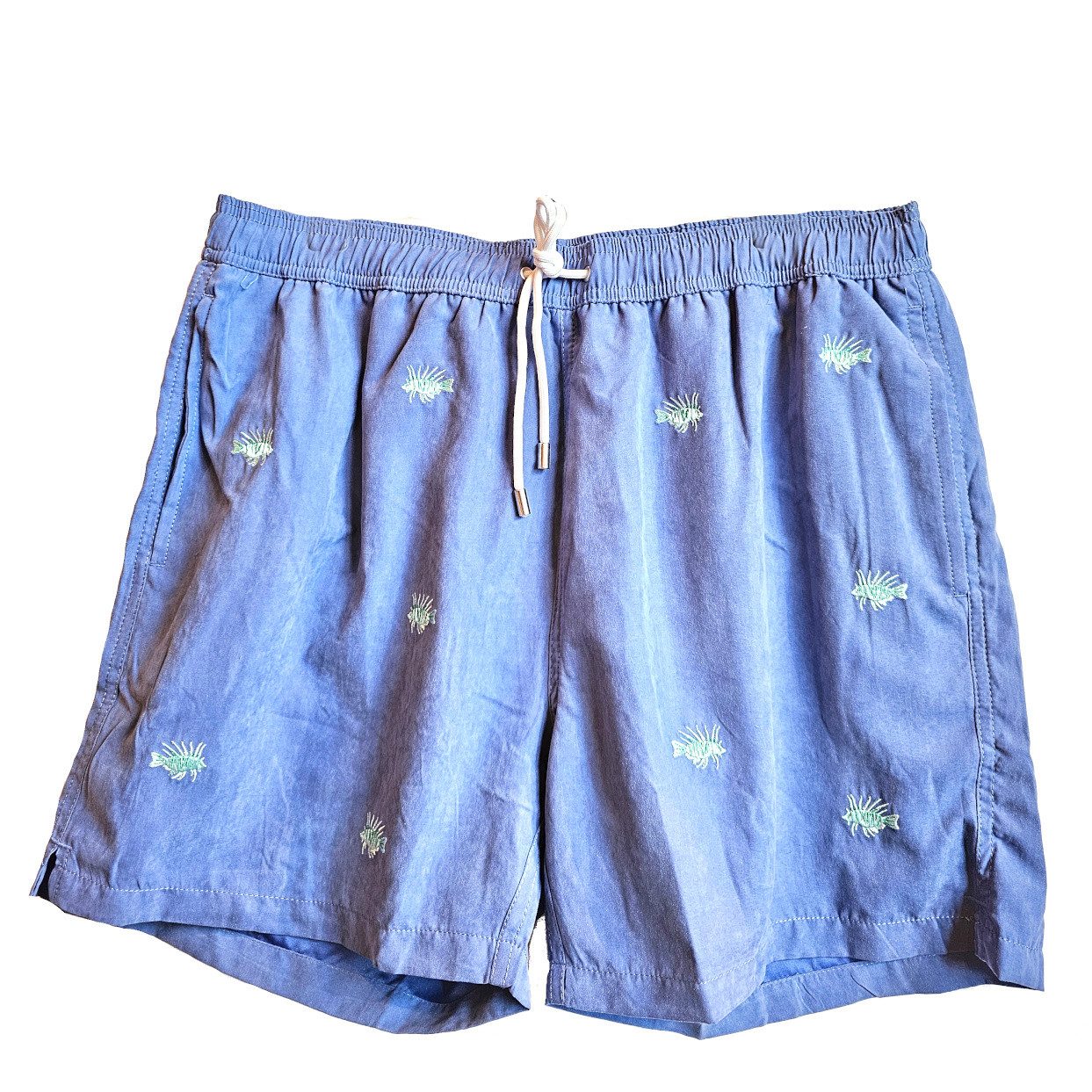 PAULXBACKBLOOM Badeshorts PAUL X BACKBLOOM Beach Boxer Lionfish-Stickerei