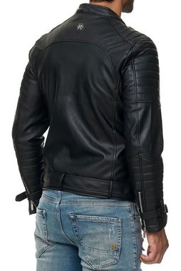 RedBridge Bikerjacke Missouri mit Gürtel