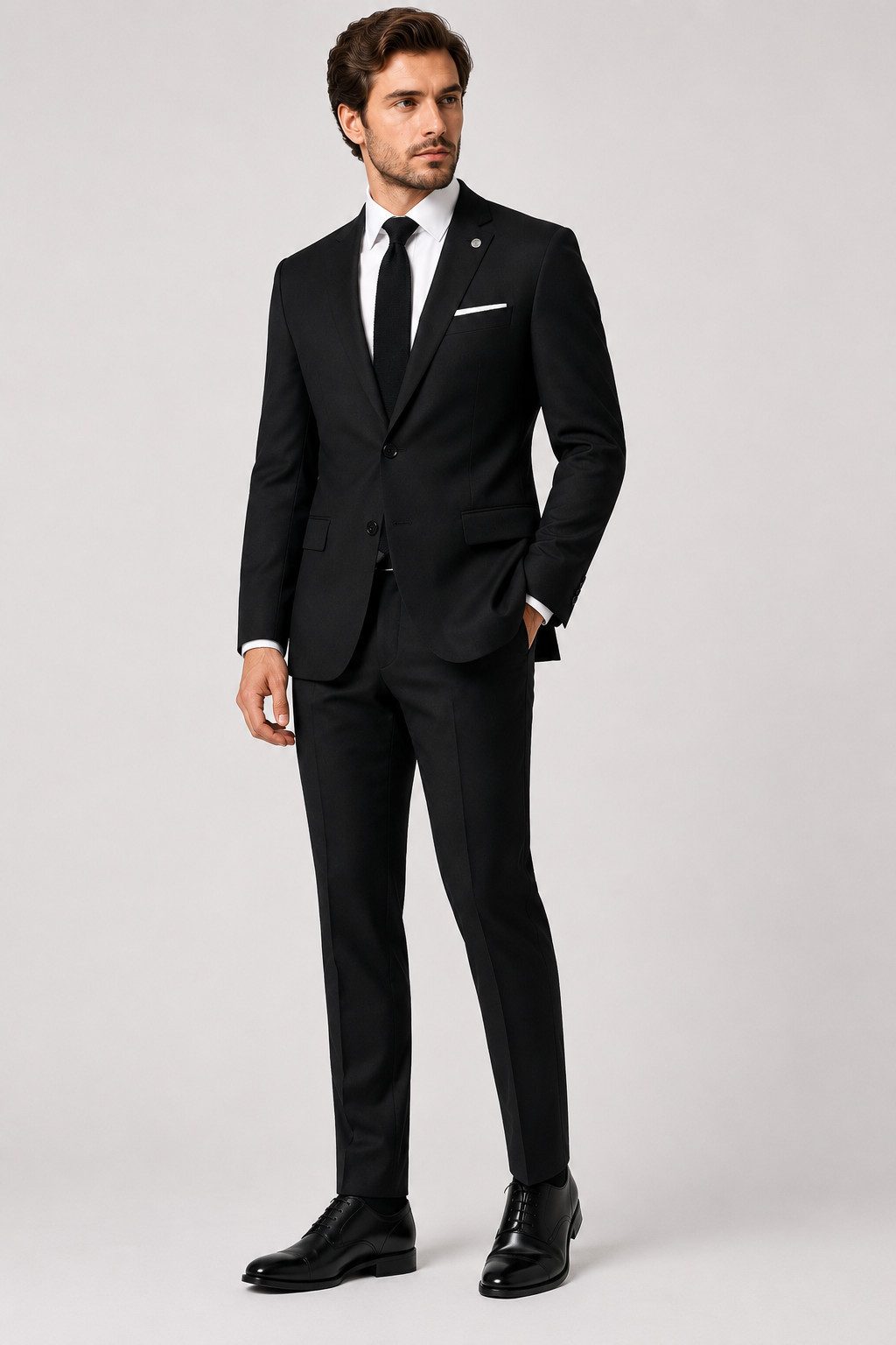 Guild Clothing Anzug Herren Business 2-tlg. Extra Slim Fit (Anzughose & Sakko, 2-tlg., Anzug Set) für Hochzeiten, Einladungen, den Business, besondere Anlässe