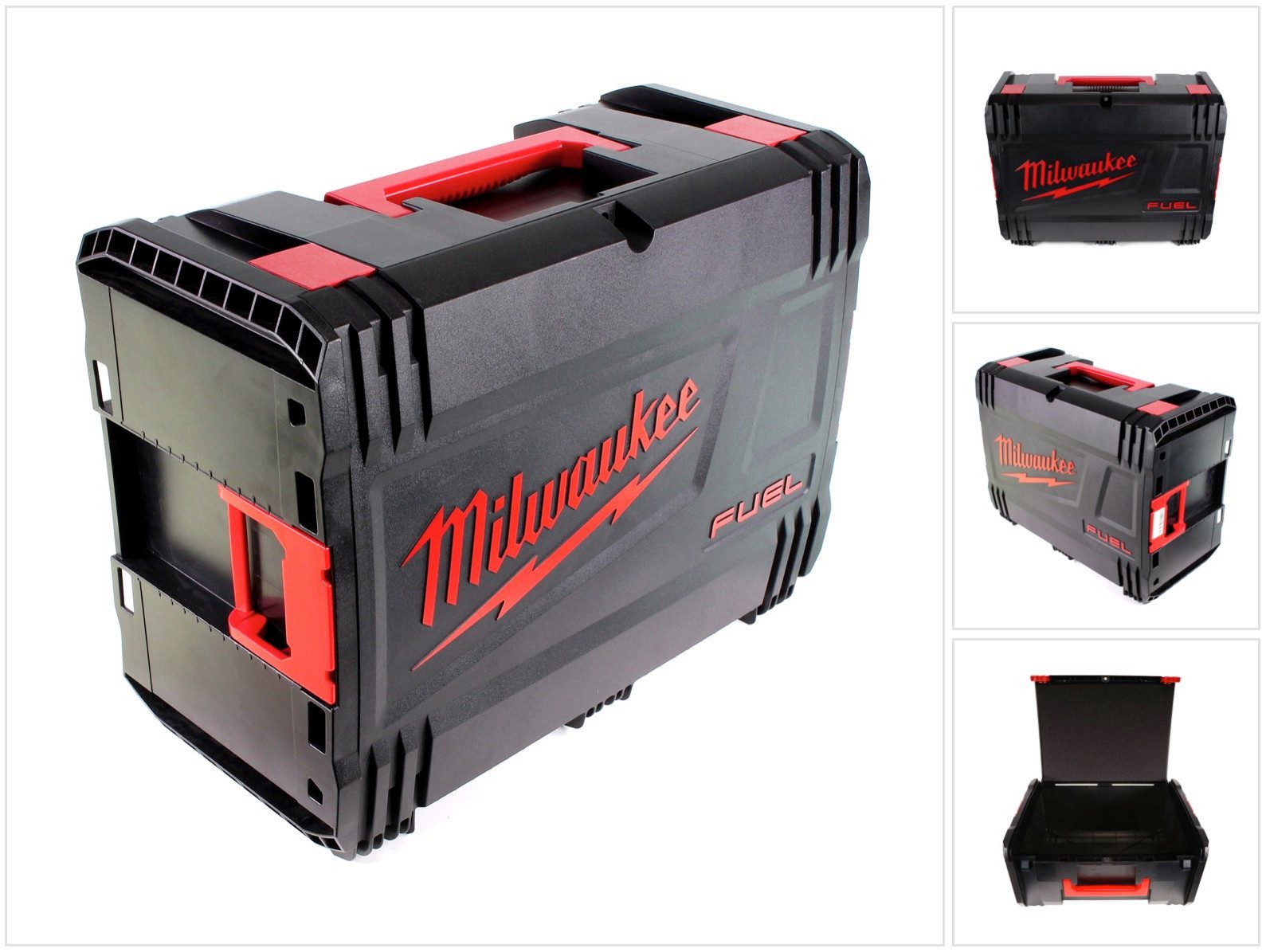 Milwaukee Werkzeugkoffer HD Werkzeug Box Transport Koffer mit Schnellverschluss Gr. 3 (493245