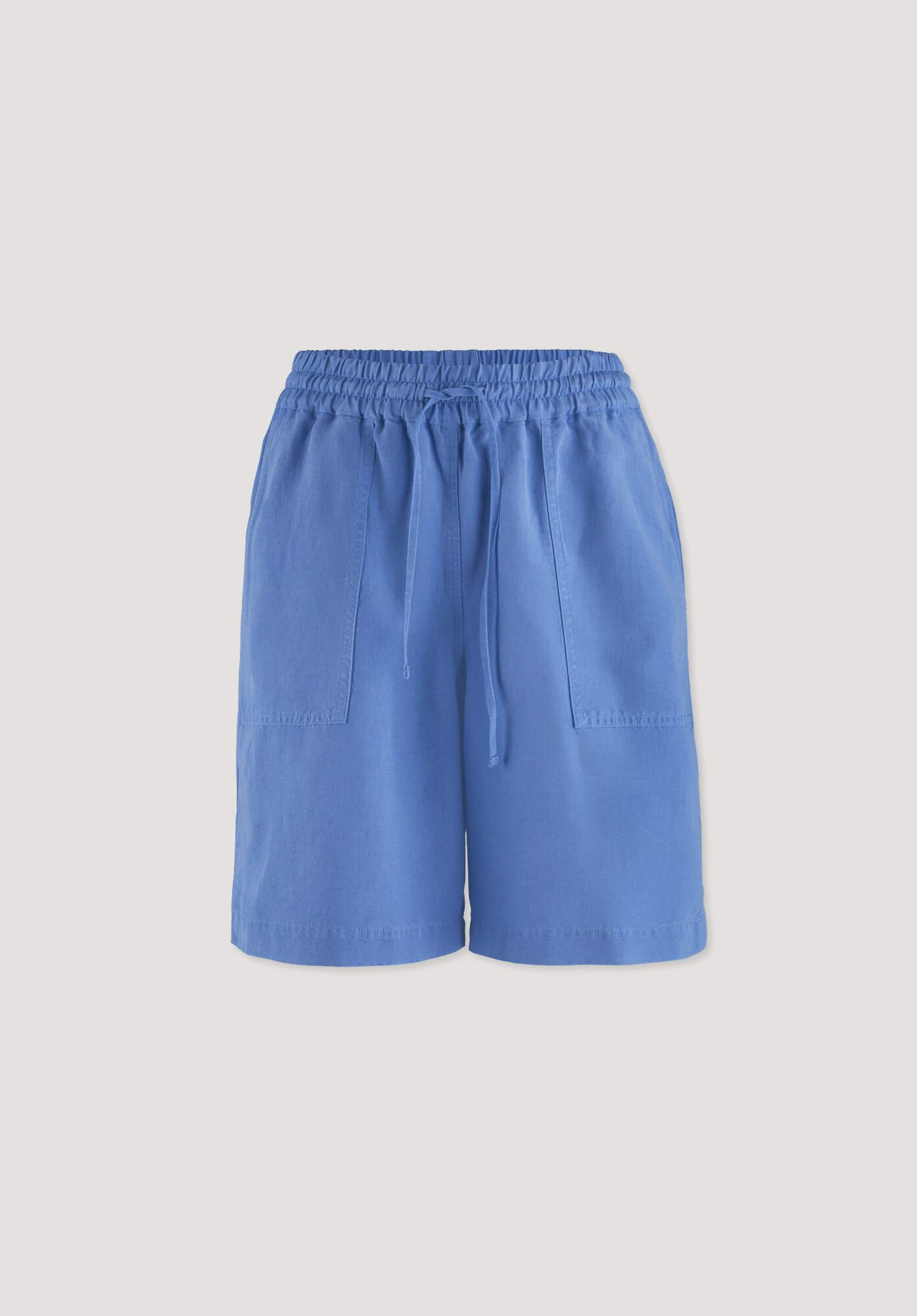 Hessnatur Shorts aus weichem TENCEL Lyocell mit Leinen (1-tlg)