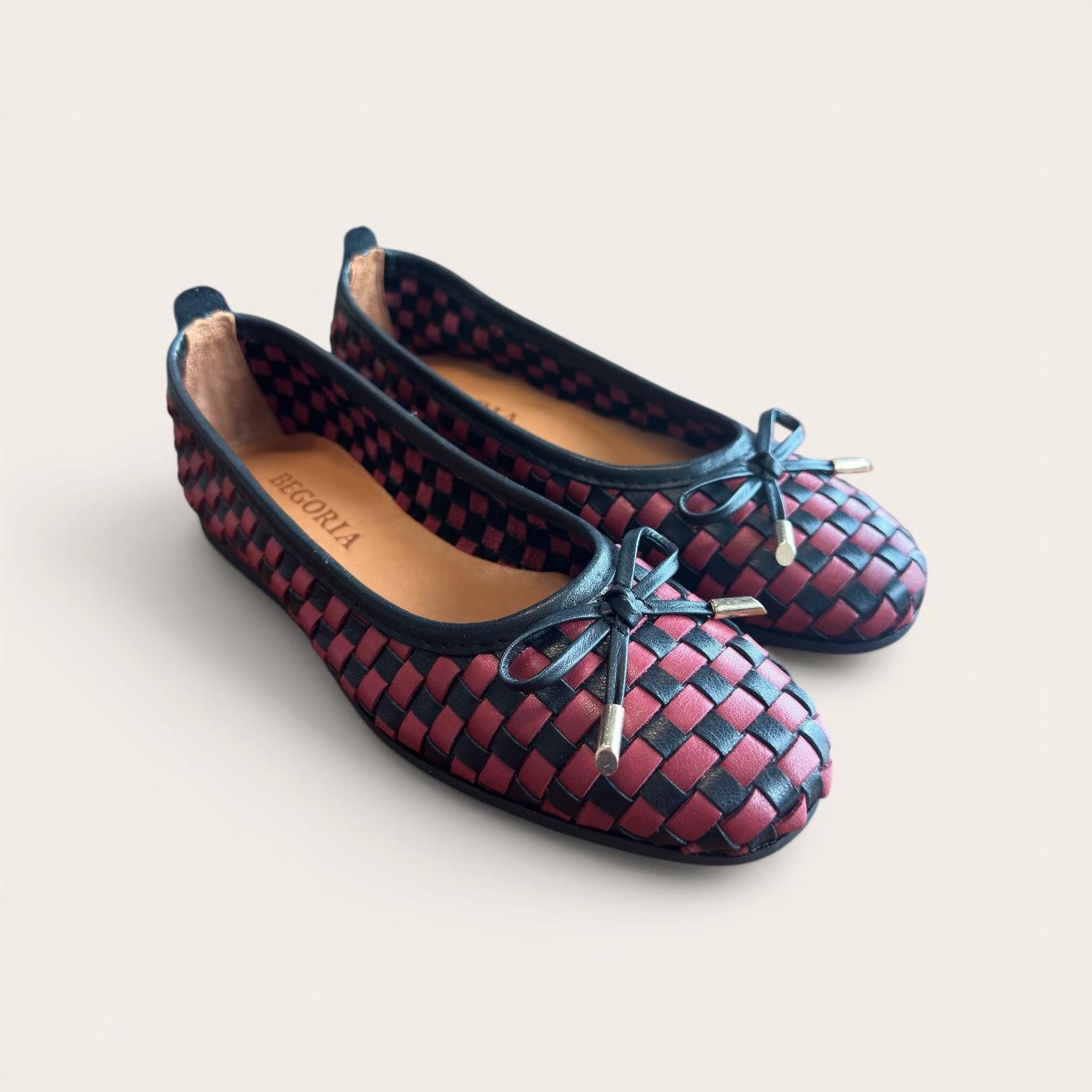 Begoria Begoria Weave - Geflochtene Leder Ballerinas Ballerina – Bild 2 von 4