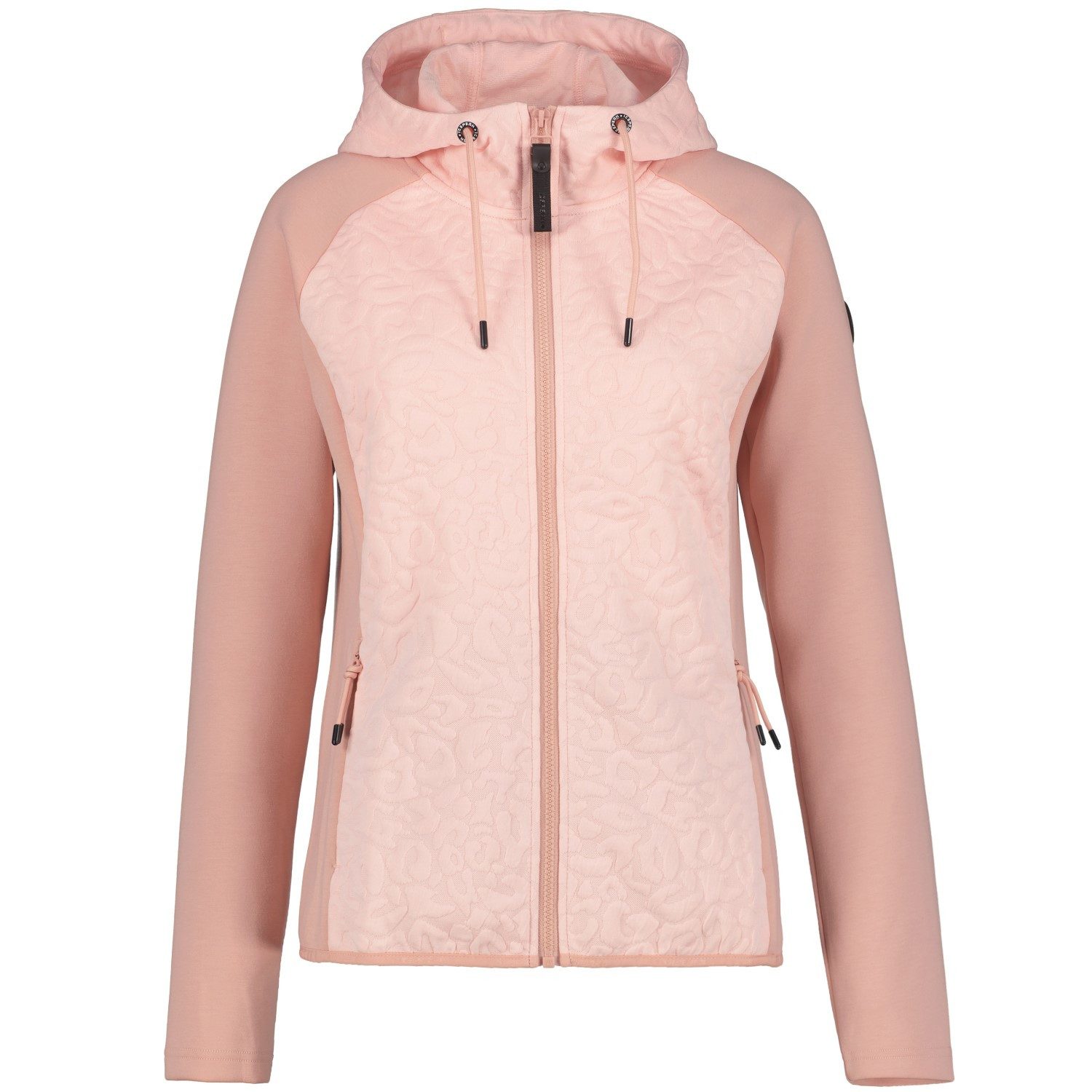 Strickfleecejacke Amberg Midlayer mit Kapuze