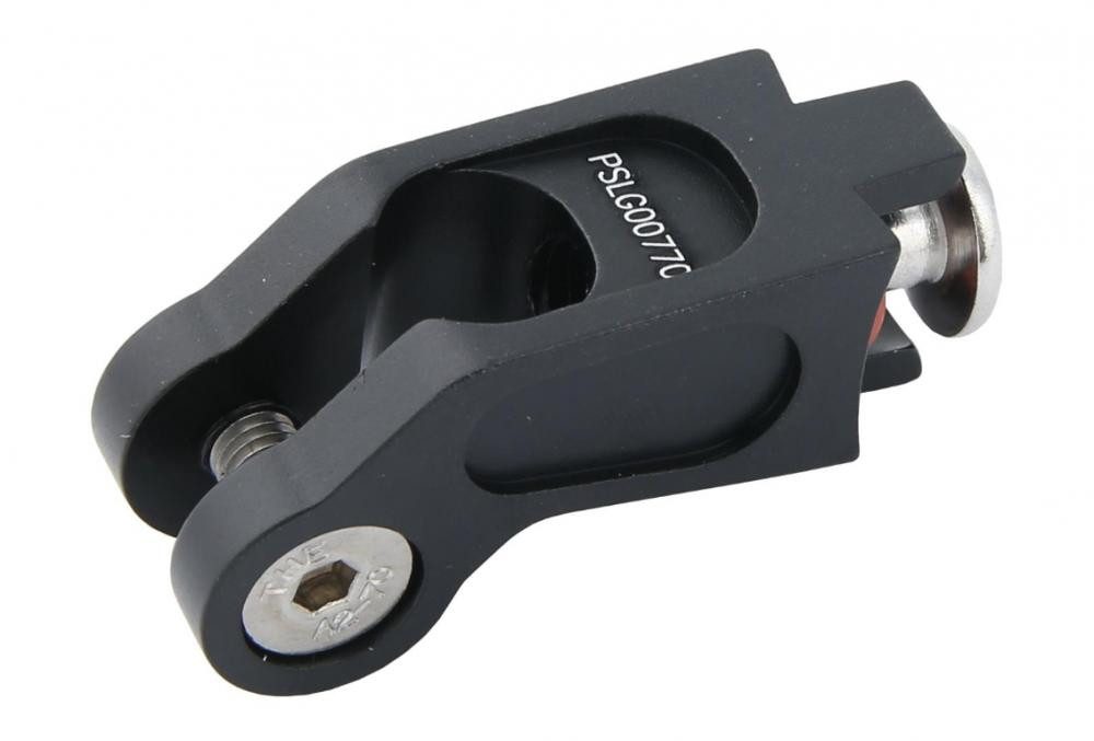 by.schulz Fahrradlenker By,Schulz SDS Link 7 M5, eloxiertes Aluminium, 7 mm Aufnahme, schwarz