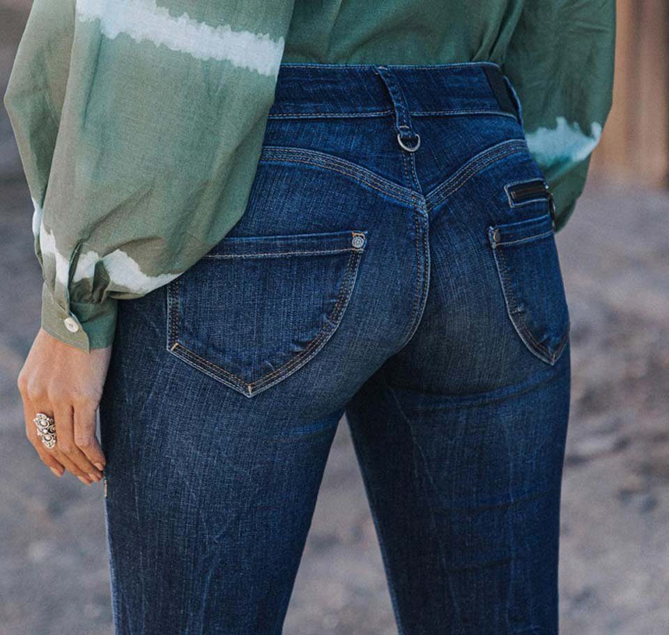 Slim-fit-Jeans Porter stretch Denim Alexa Freeman Style T. mit Super slim 4-Pocket Stretch Fever