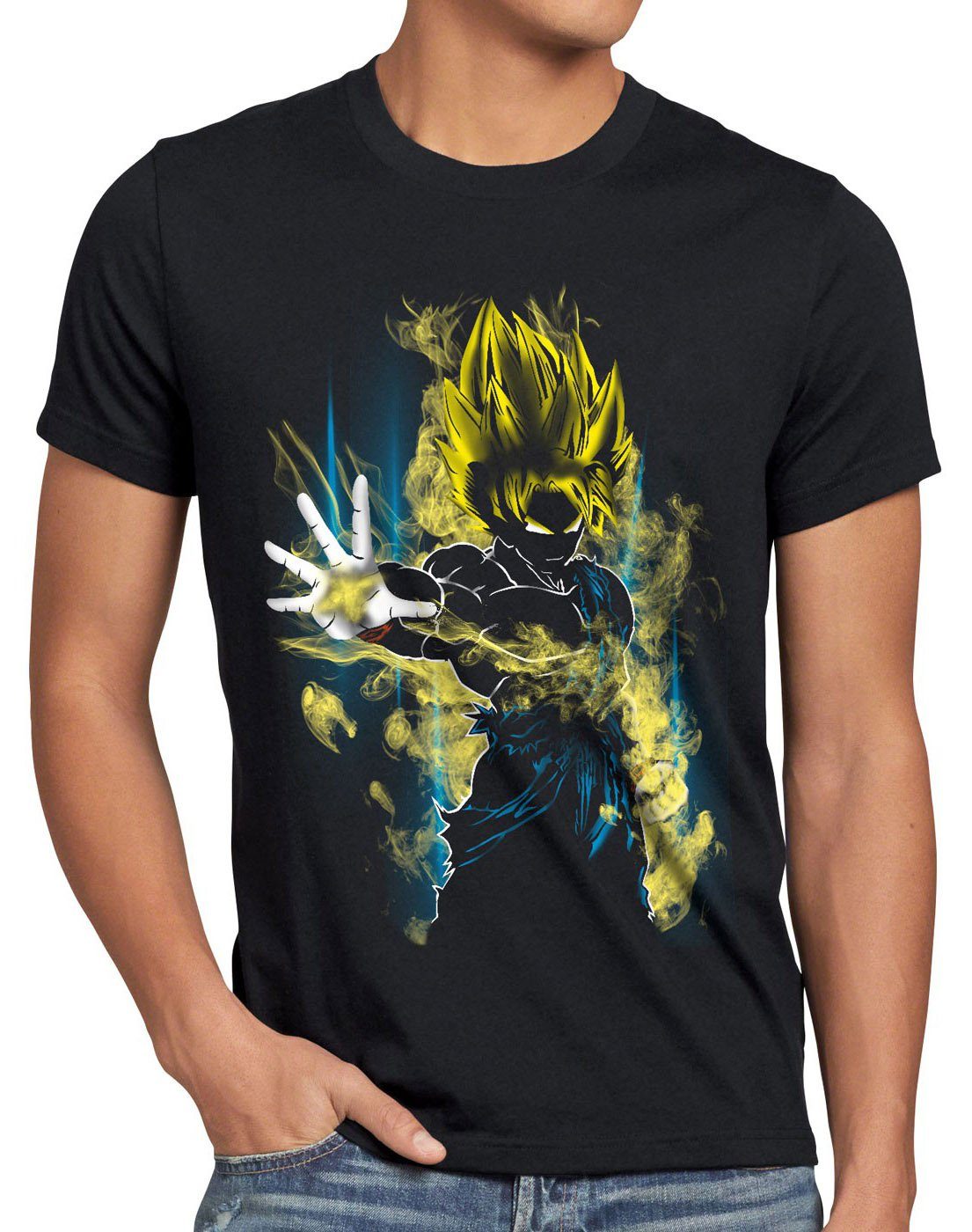 style3 T-Shirt Power Goku super dragonball z gt songoku dbz daima günstig online kaufen