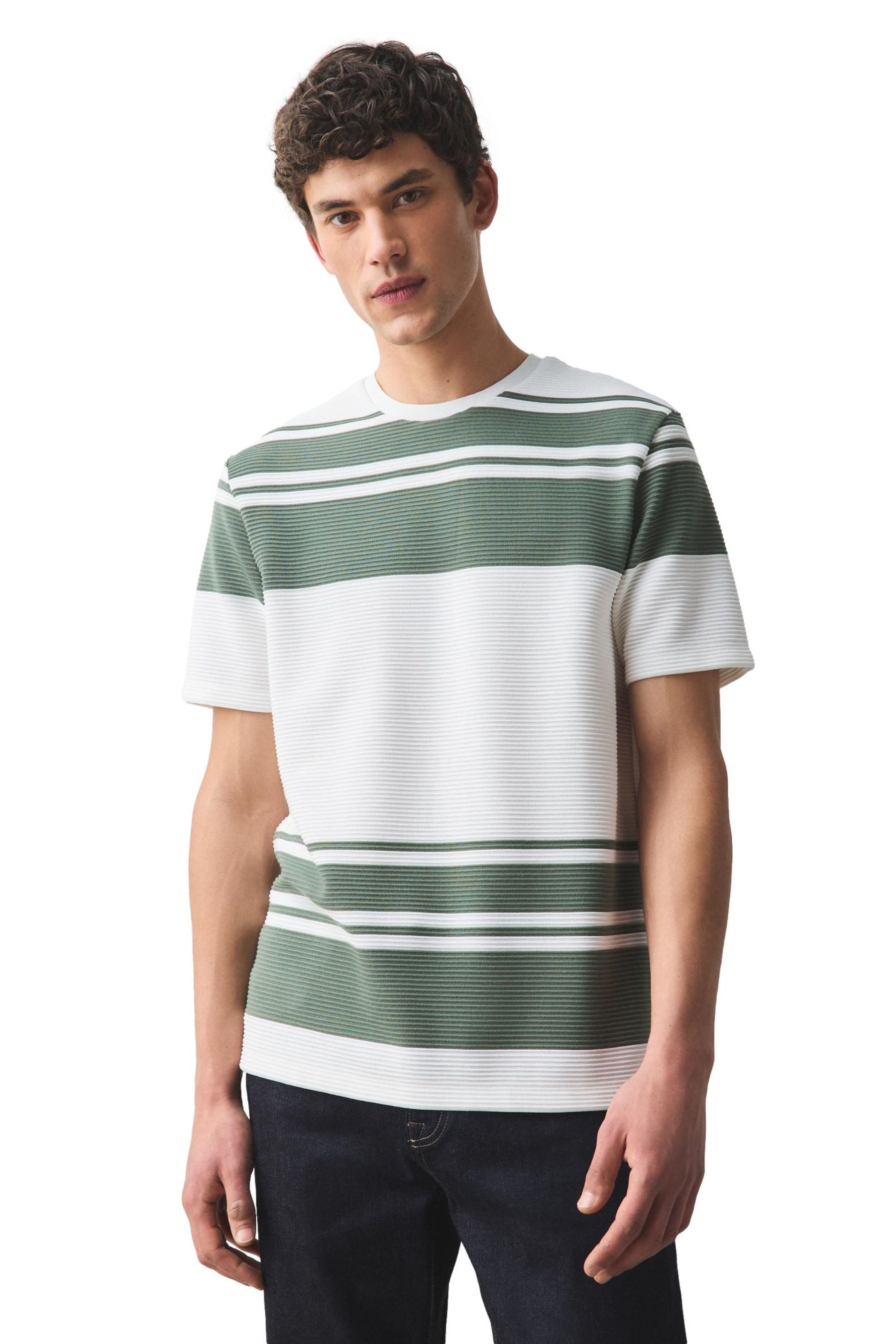 Next T-Shirt T-Shirt mit Querstreifen (1-tlg)