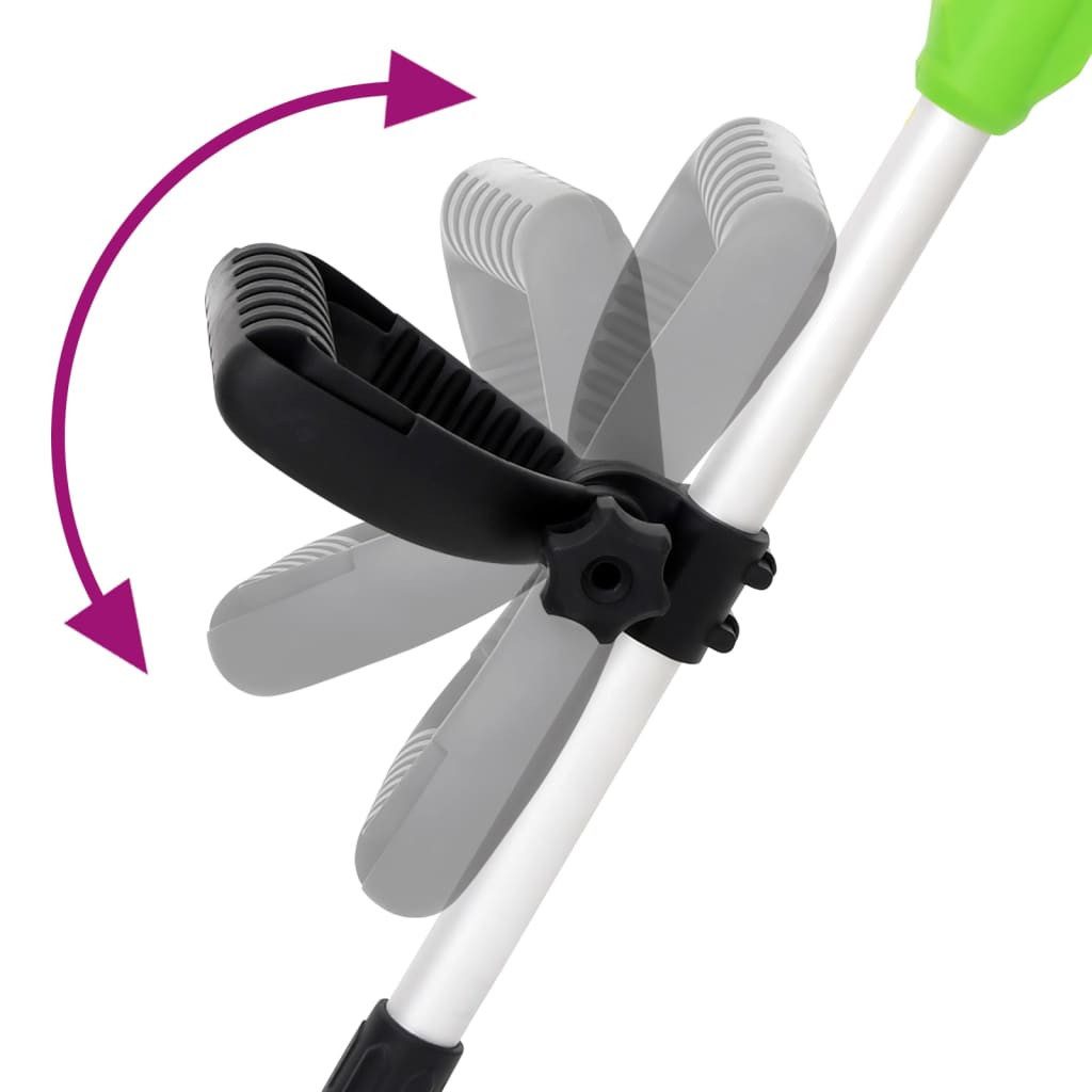 vidaXL Akku-Rasenkantenschneider Elektro-Rasentrimmer mit Teleskopstiel 29 cm 550 W