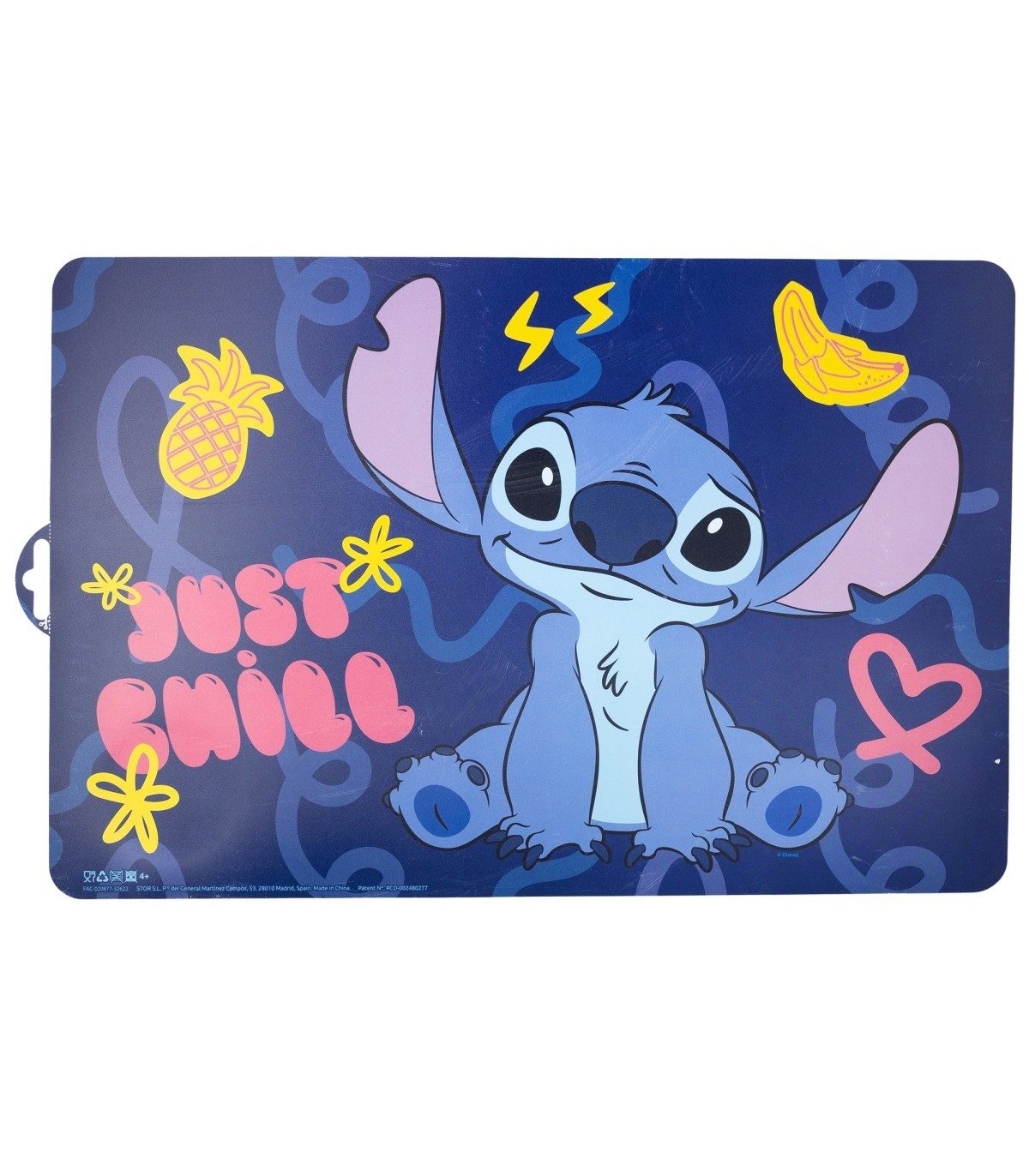 Lilo & Stitch Schreibtischunterlage Platzdeckchen Kinder 43 x 28,1 cm zum Schutz der Tischfläche, (Einzelprodukt)