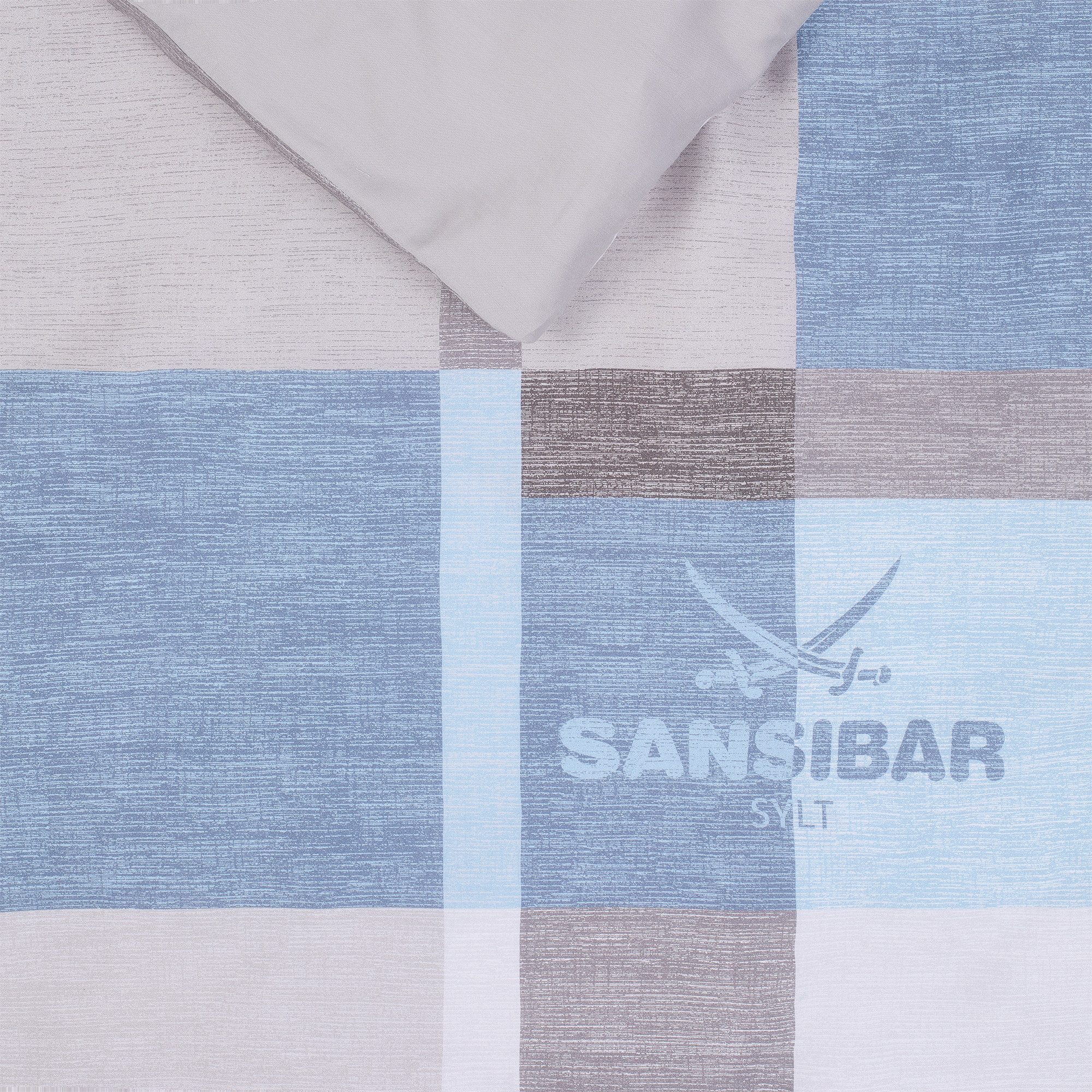 Sansibar Sylt Wendebettwäsche Bettwäsche Sansibar Cliff (2 tlg), Baumwolle, günstig online kaufen