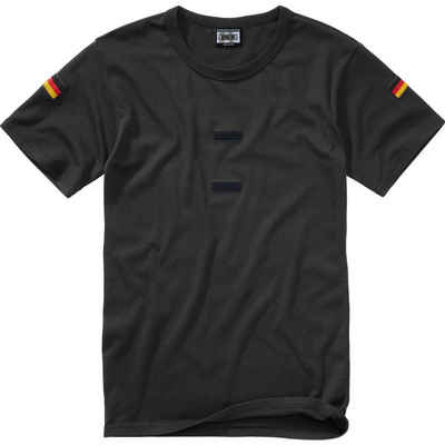 BWuM T-Shirt BWuM Bundeswehr Tropenshirt mit Flaggen & Klett