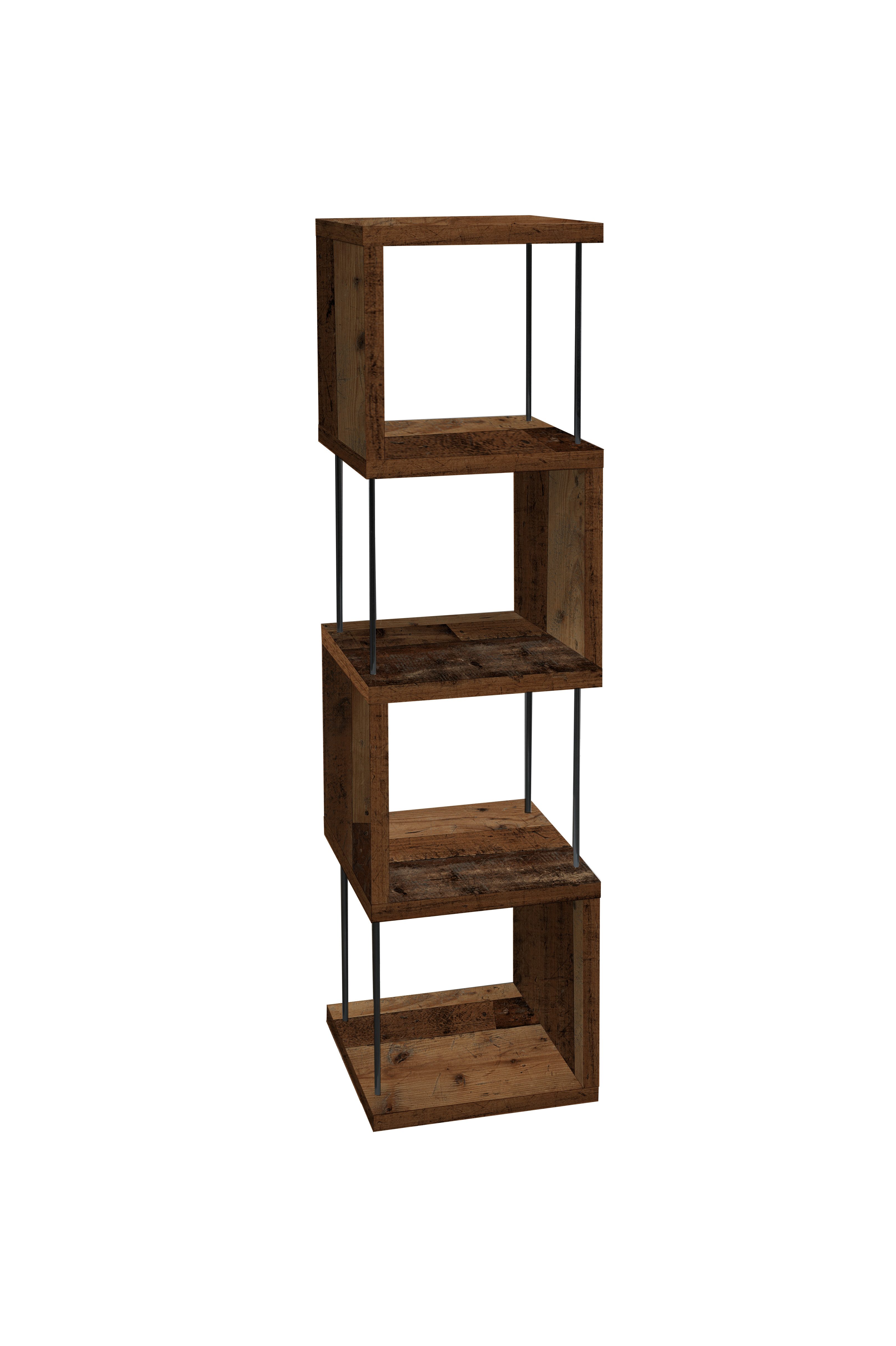 SKS-Online Standregal Linea, Standregal LBH 33x33x126 cm