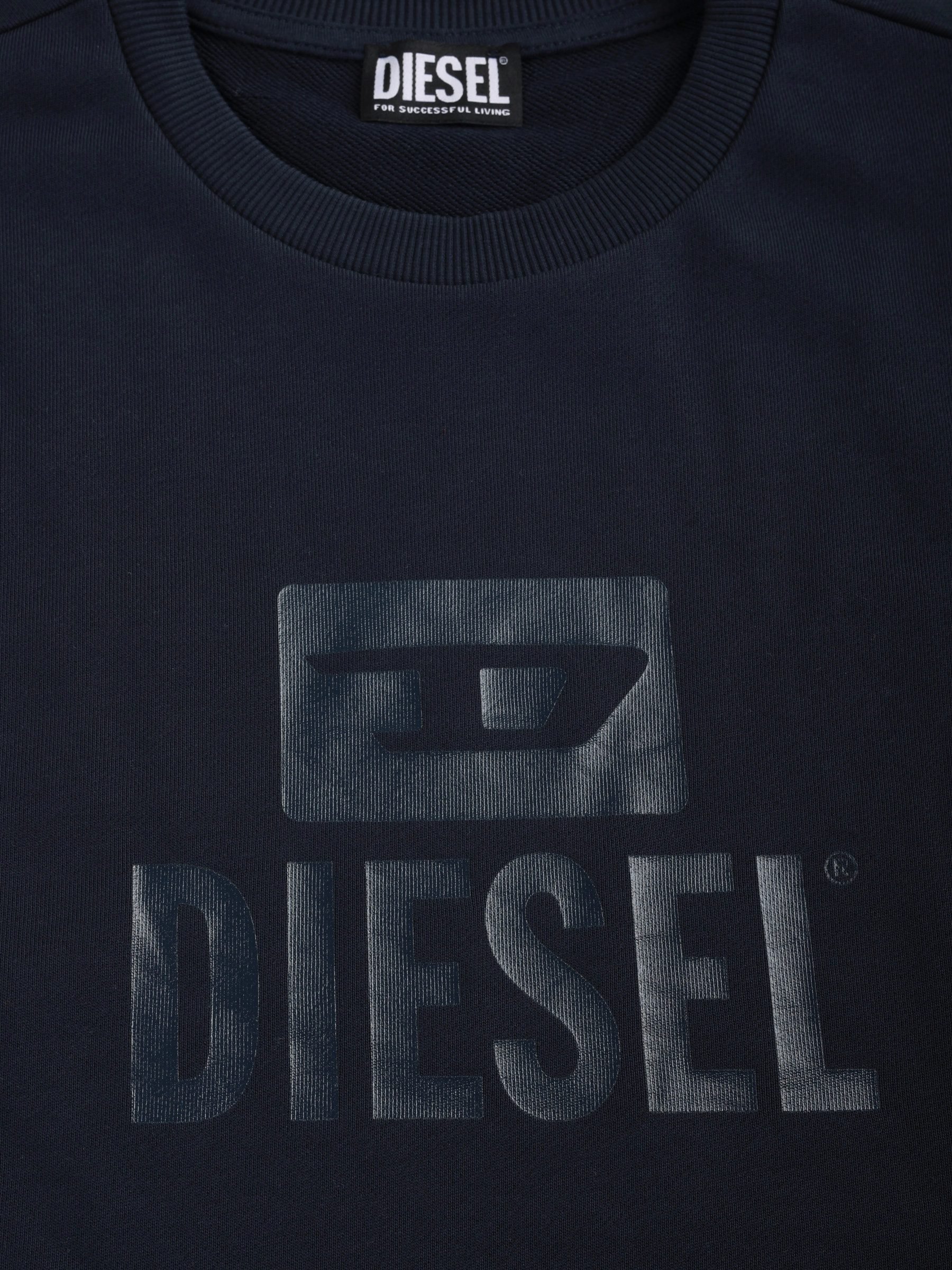 Diesel Sweatshirt - Regular Fit - Supersoft Pullover - S-GIR TONE ON TONE