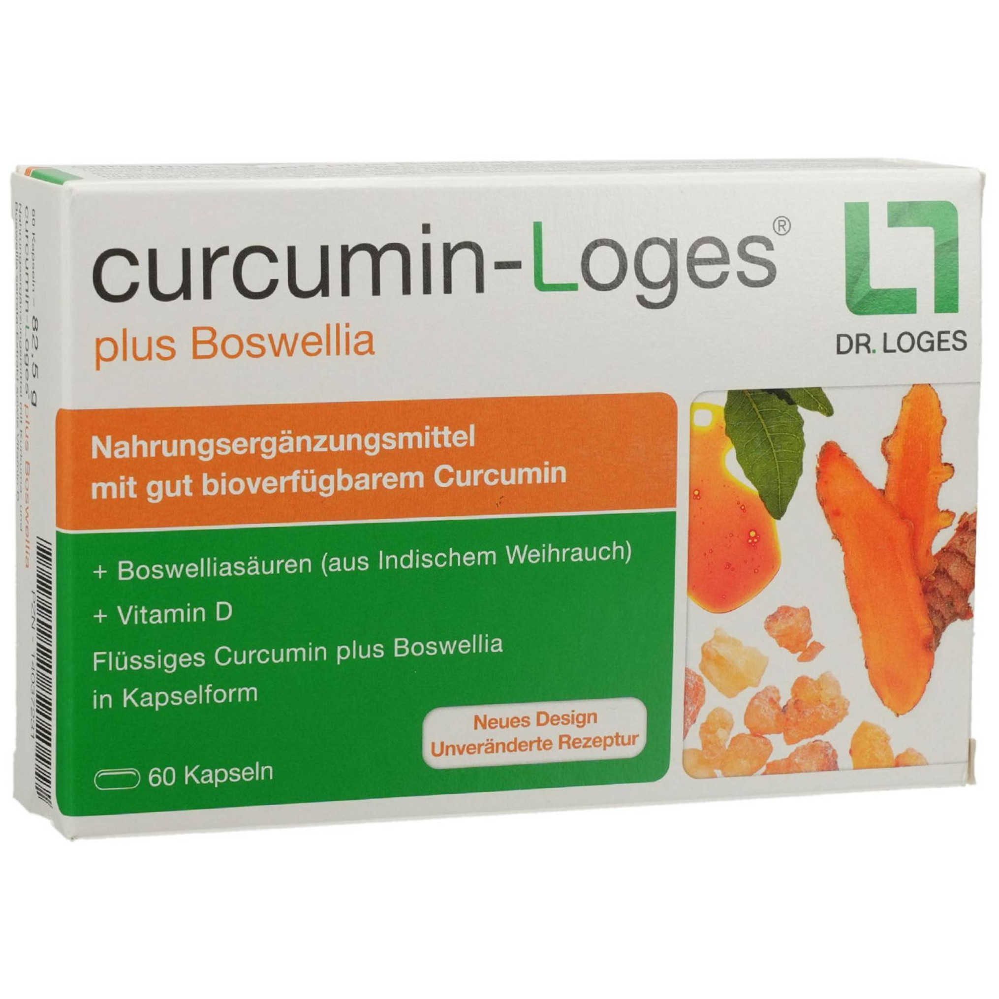 Dr. Loges + Co. GmbH CURCUMIN-LOGES plus Boswellia Kapseln Kapsel