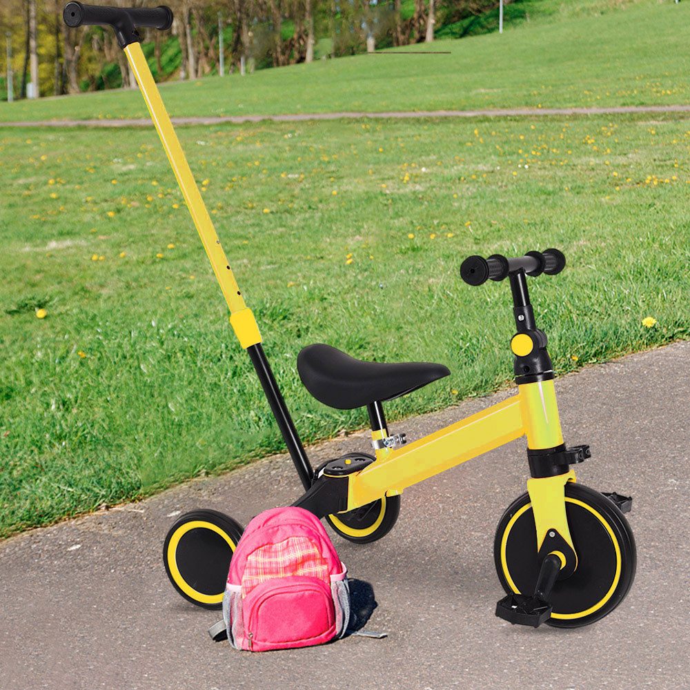 JEOBEST Laufrad 4 in 1 Dreirad günstig online kaufen