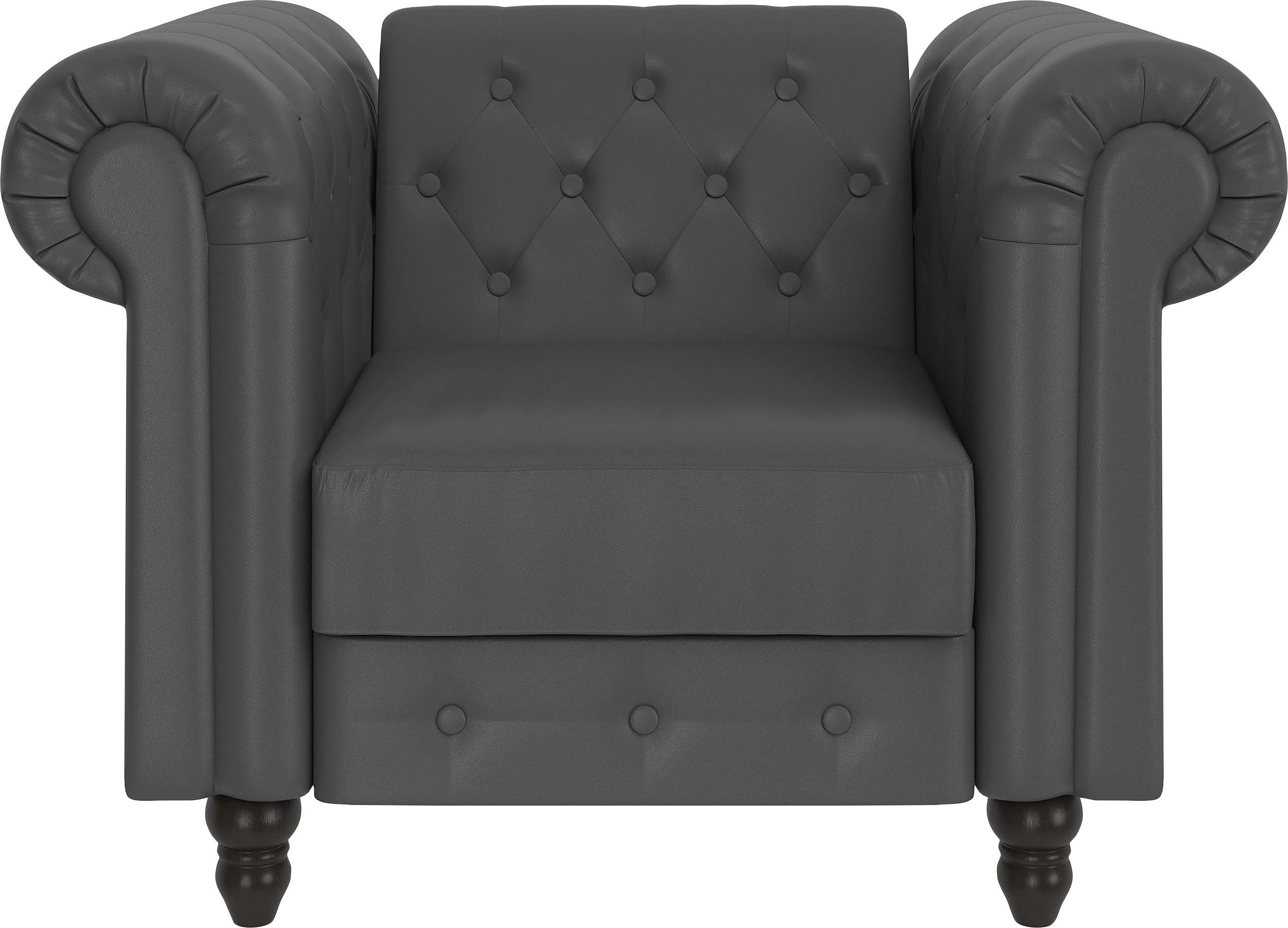 Dorel Home Chesterfield-Sessel Felix, mit Rückenlehne günstig online kaufen
