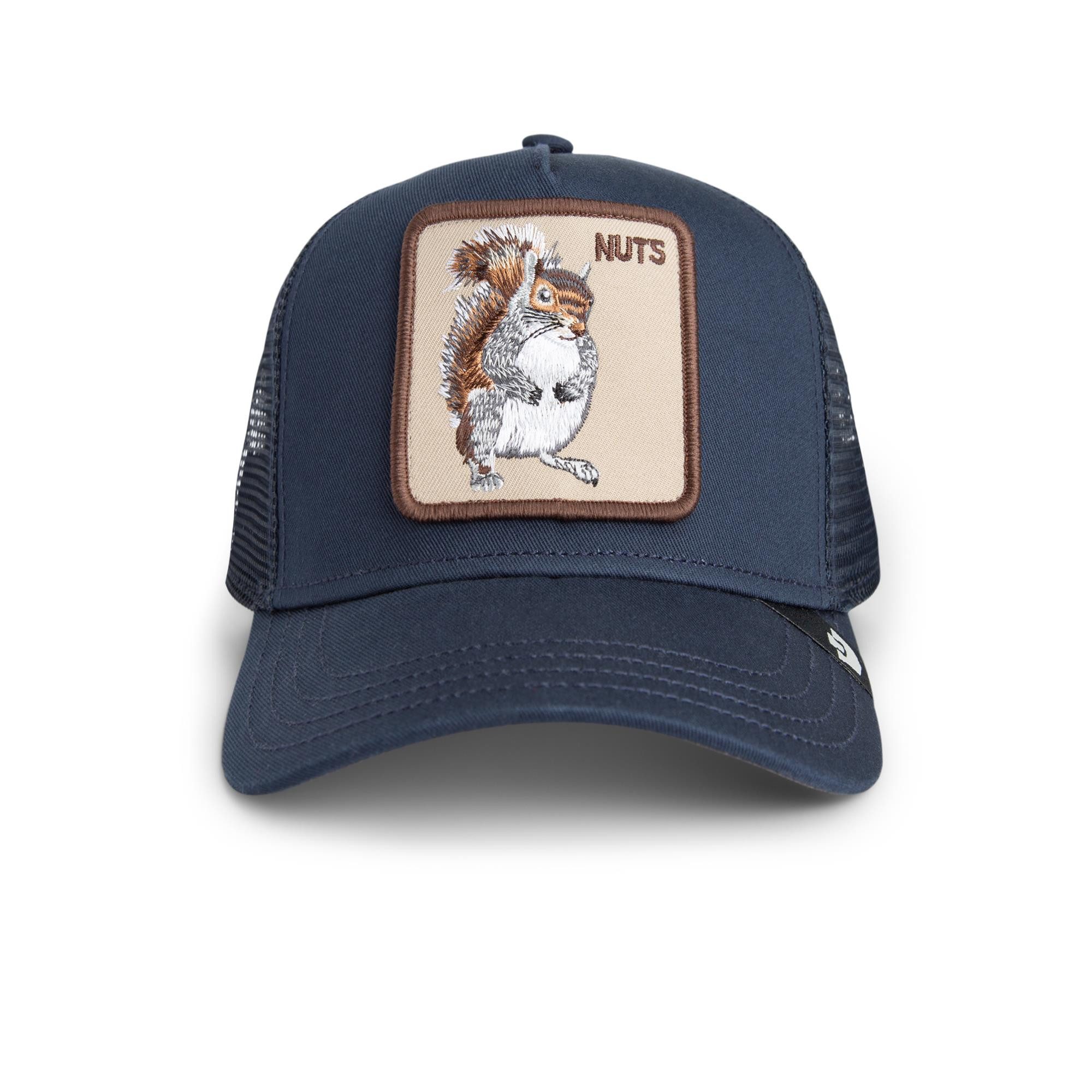 GOORIN Bros. Trucker Cap Goorin Bros. Kids Trucker Cap Nuts Mini Navy (Basecap, Basecap, Meshcap, Trucker Kappe) Bedruckte Innenseite