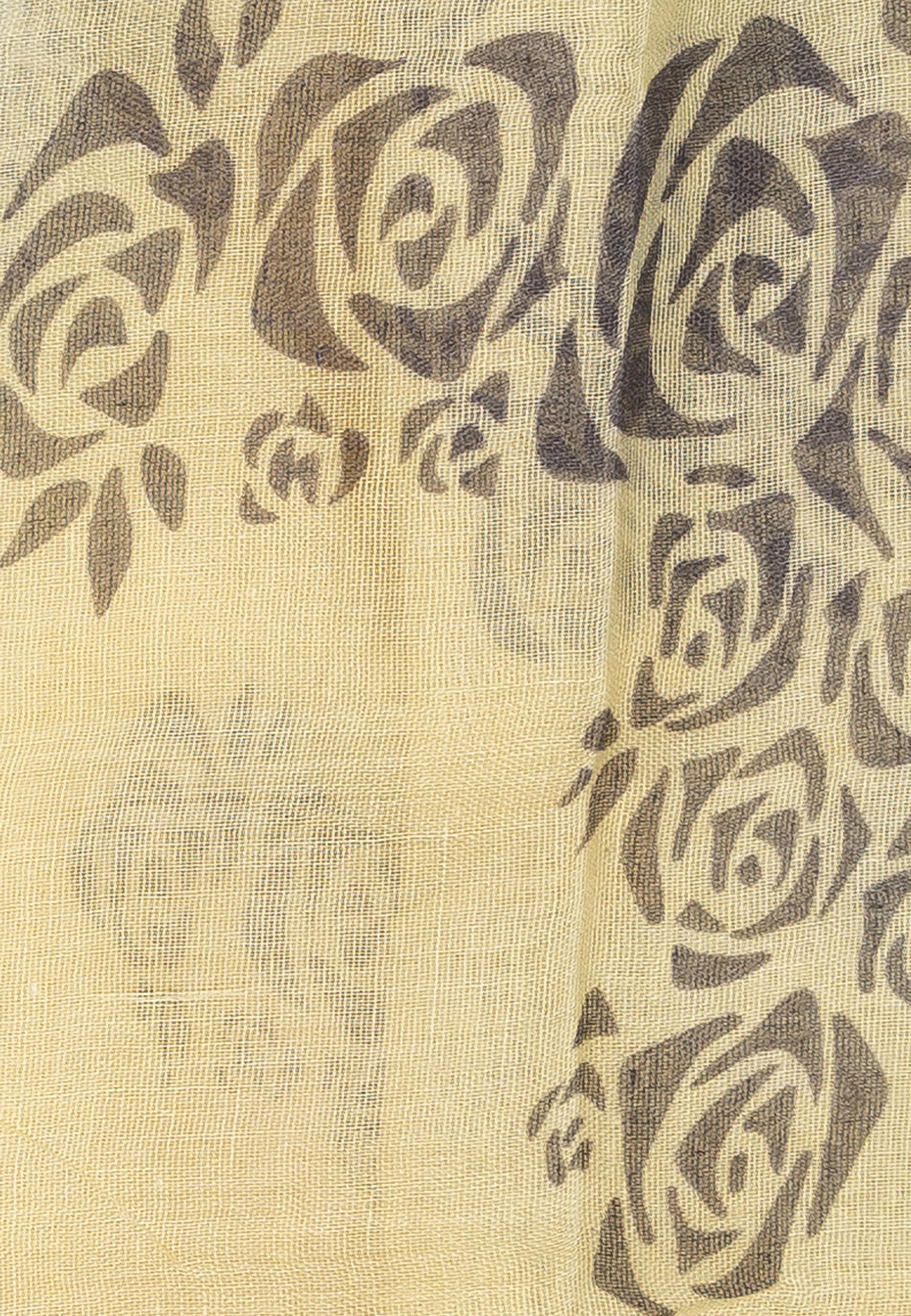 (2er-Set), mit Cassandra Accessoires Schal kreuzförmigem "Rose", Rosen-Print