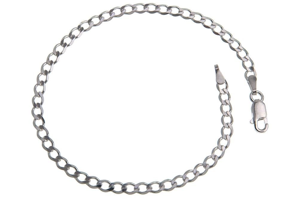 Silberkettenstore Silberkette »Panzerkette Armband 3mm - 925 Silber, Länge  wählbar« online kaufen | OTTO